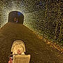 Ophelia joined the competition — help win amazing prizes! baby, stroller, lights, tunnel, night, outdoor, child, people, path, glow, warm_clothing, hat, blanket, autumn, trees, darkness, family, walking, scenic, festival