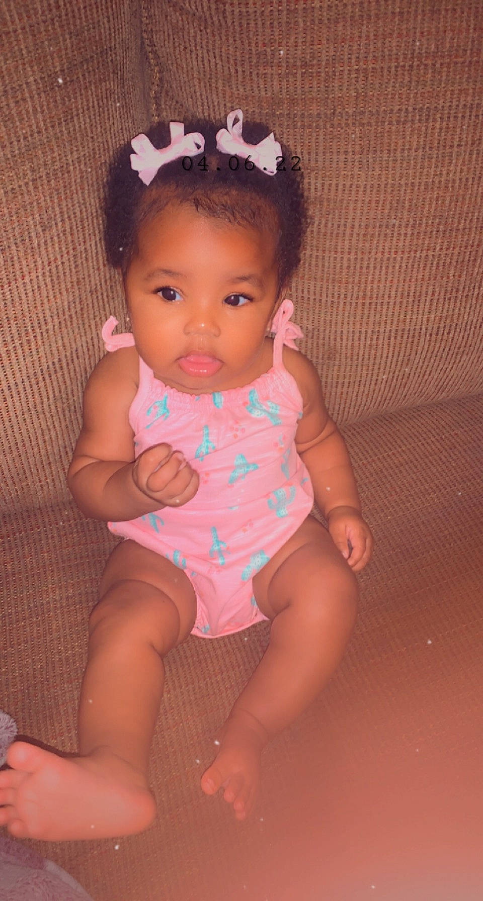 Niyelle joined the competition — help win amazing prizes! arm, baby_toddler_clothing, cheek, chin, eye, eyelash, face, facial_expression, hand, head, human_body, iris, leg, lip, mouth, muscle, neck, nose, person, shoulder