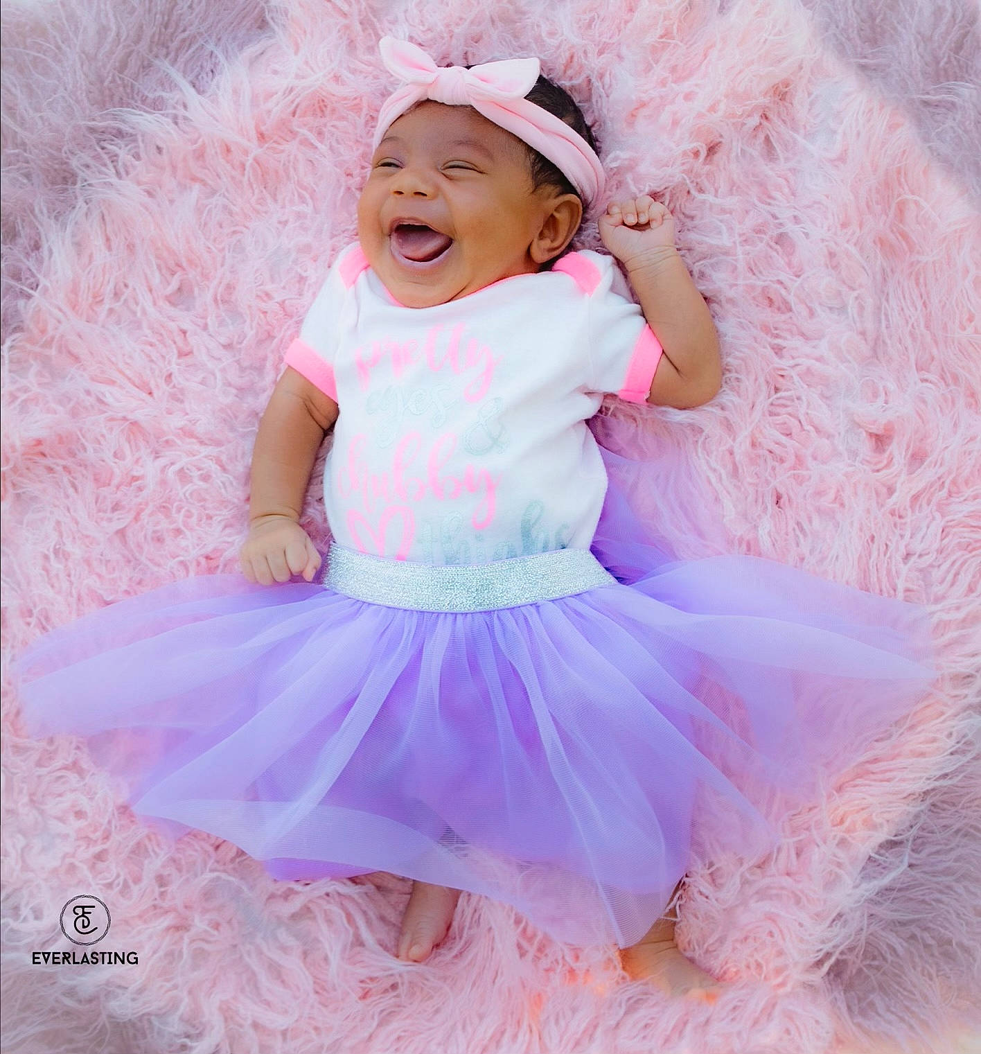 Maliaña joined the competition — help win amazing prizes! baby, baby_toddler_clothing, ballet_tutu, child, costume, day_dress, electric_blue, embellishment, event, fun, happy, headwear, magenta, pattern, person, pink, purple, ruffle, sleeve, smile