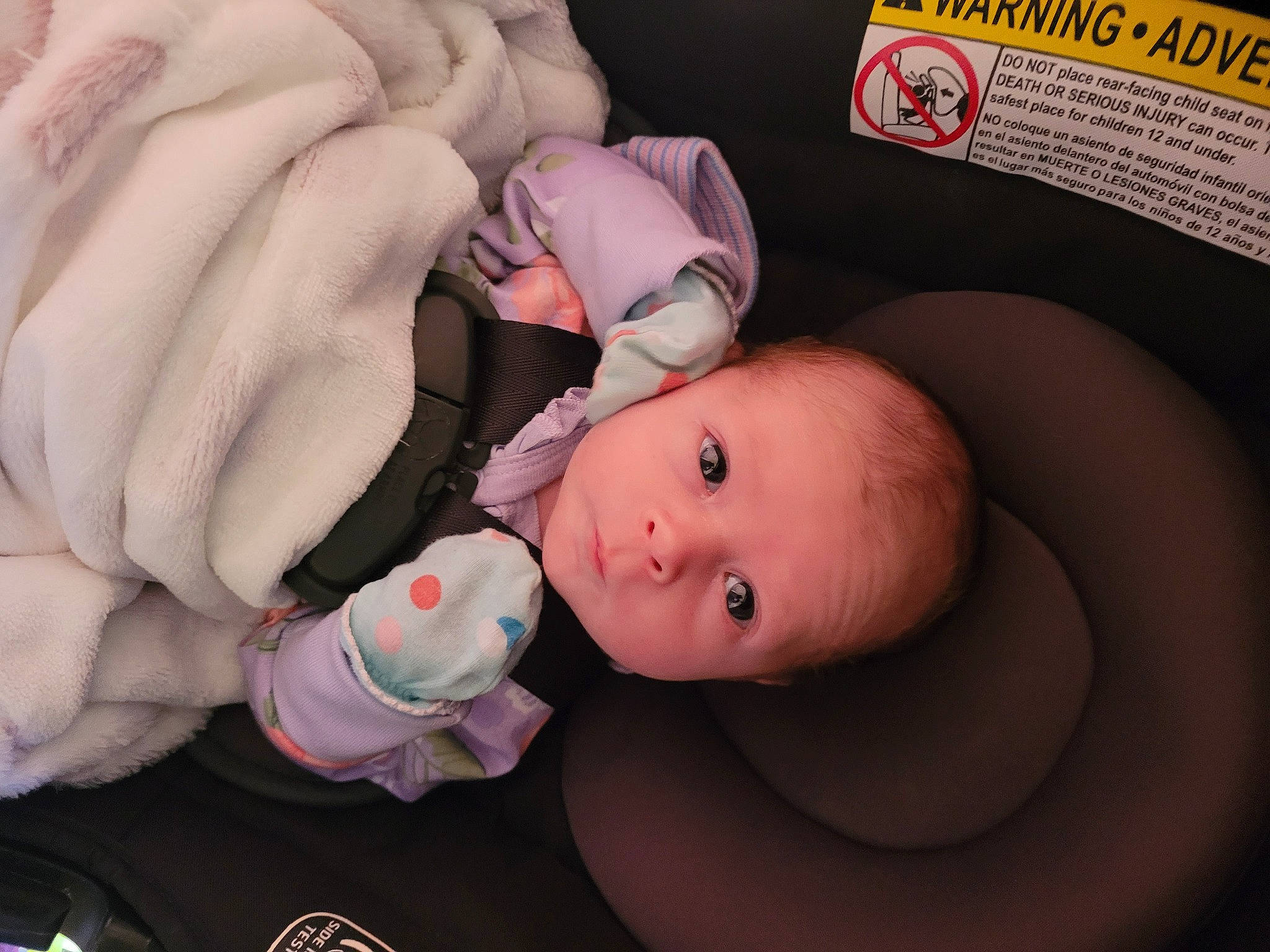 Paisley joined the competition — help win amazing prizes! baby, baby_safety, baby_sleeping, baby_toddler_clothing, cheek, child, comfort, ear, eyebrow, eyelash, finger, iris, lip, mammal, mouth, nose, person, pink, product, skin