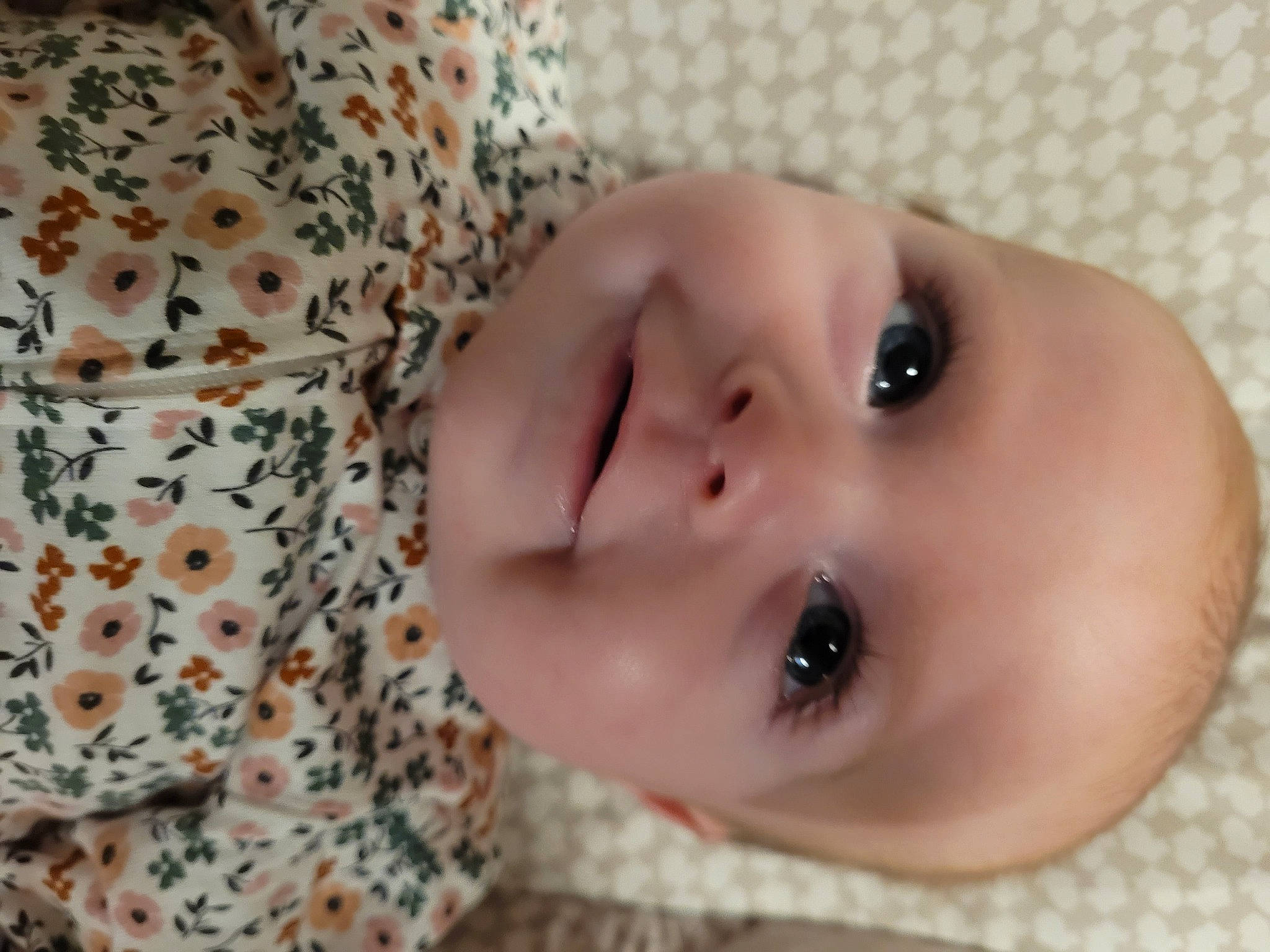 Paisley joined the competition — help win amazing prizes! baby, baby_toddler_clothing, cheek, child, close_up, eyebrow, eyelash, happy, headgear, human_body, iris, joy, lip, mouth, neck, nose, pattern, person, skin, sleeve
