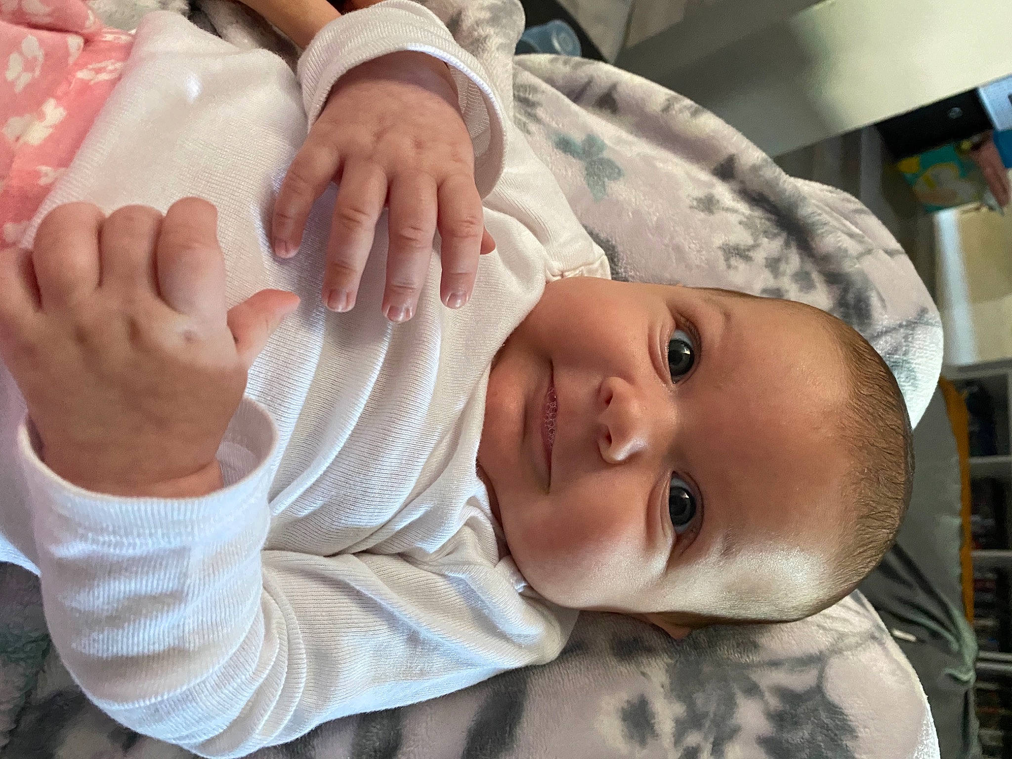 Sylvia joined the competition — help win amazing prizes! baby, cheek, child, ear, finger, forehead, hand, mouth, nose, person, product, skin, smile, toddler