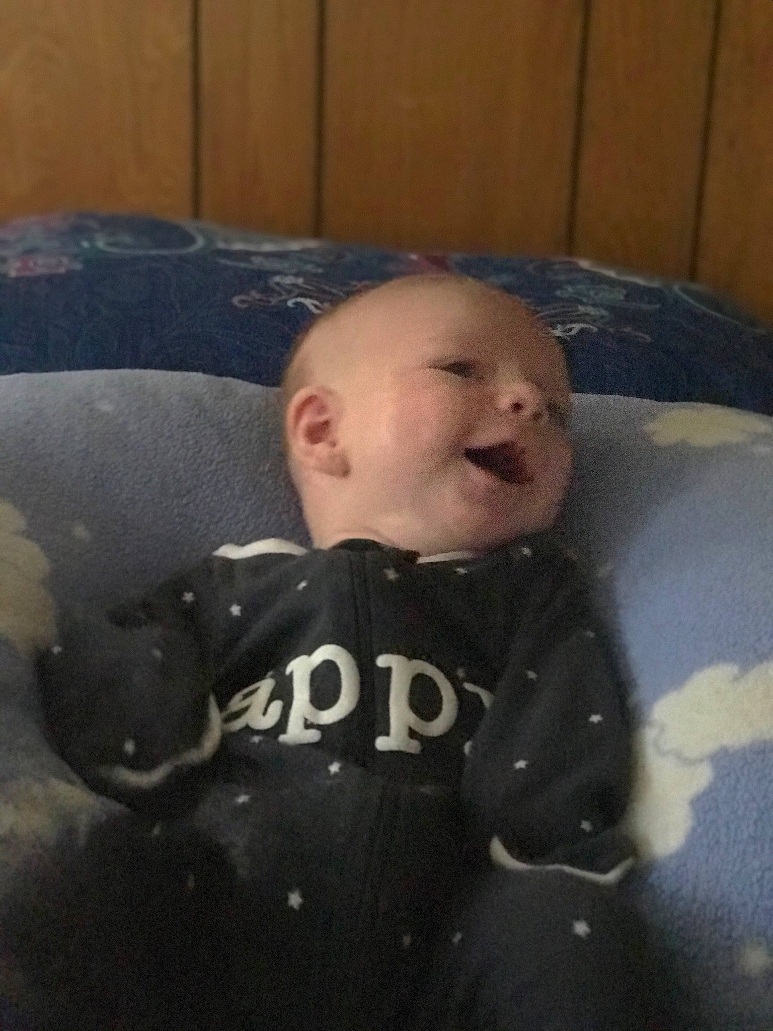 Finnley is registered to the contest to win money with this photo: baby, cheek, child, face, head, nose, person, skin, sleep, toddler