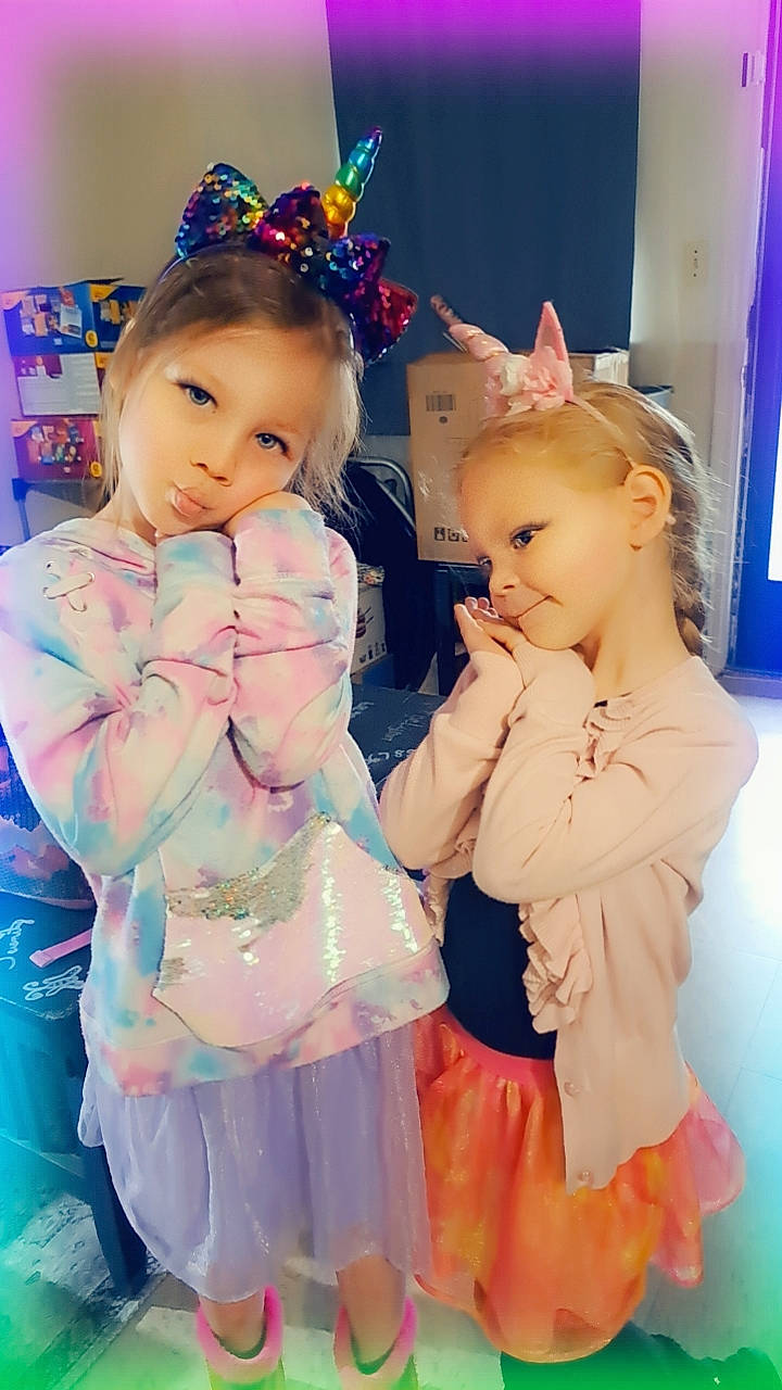 Daveena is registered to the contest to win money with this photo: baby, baby_toddler_clothing, beauty, blue, dress, event, facial_expression, fashion, fun, hairstyle, hand, happy, iris, people, person, pink, purple, skin, standing, textile