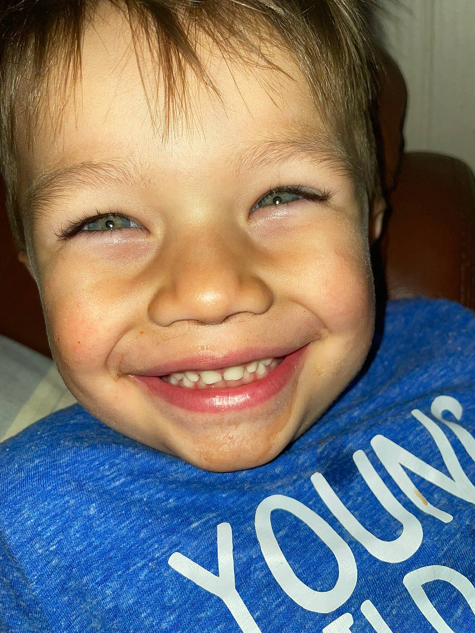 Bowen is registered to the contest to win money with this photo: cheek, chin, ear, eye, eyebrow, eyelash, flash_photography, forehead, hair, happy, head, iris, jaw, joy, lip, mouth, neck, nose, person, skin