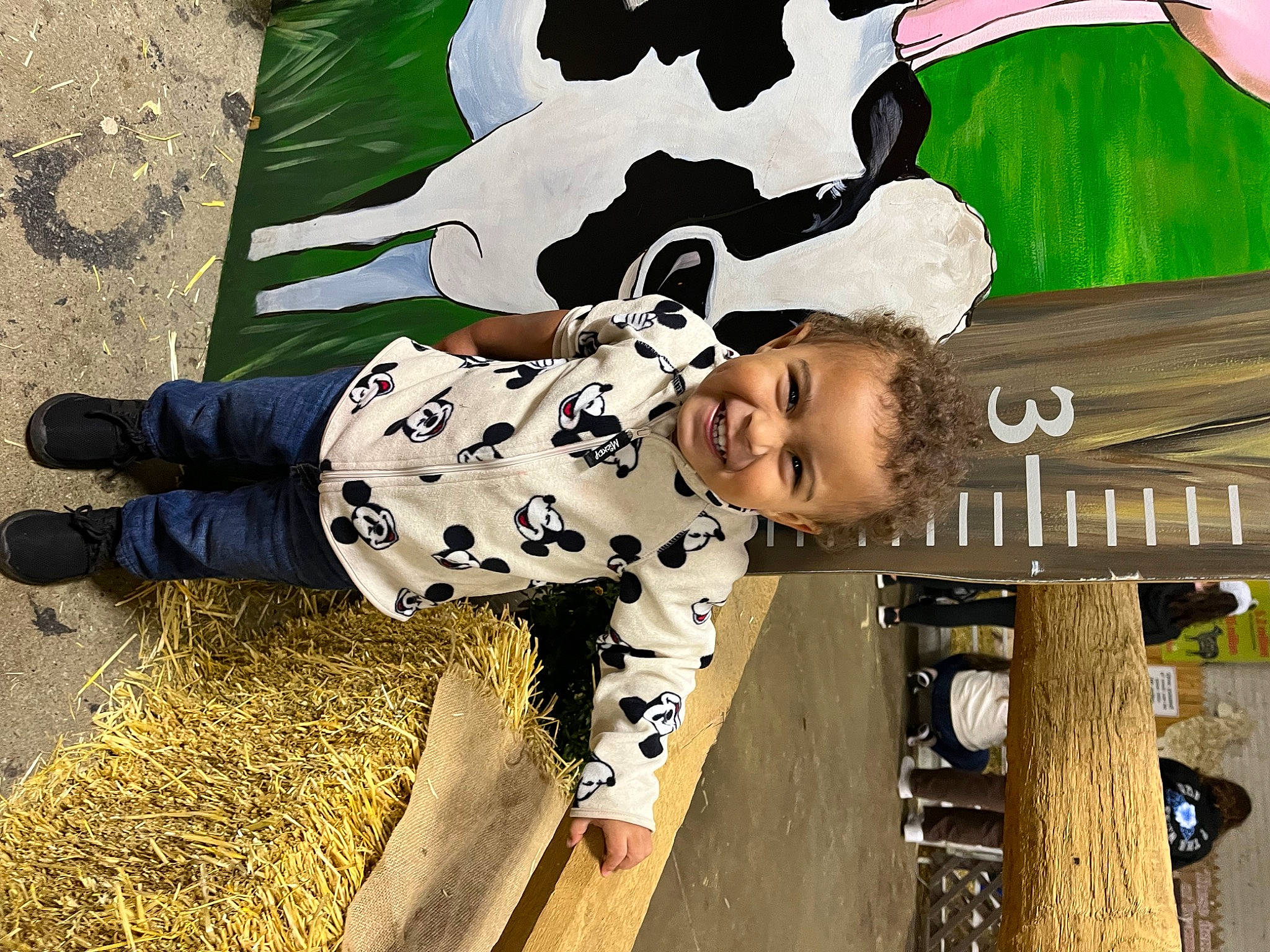Grayson joined the competition — help win amazing prizes! baby, baby_toddler_clothing, child, fun, grass, green, happy, hat, leisure, pattern, people_in_nature, person, sitting, sleeve, smile, toddler, travel, walking_shoe