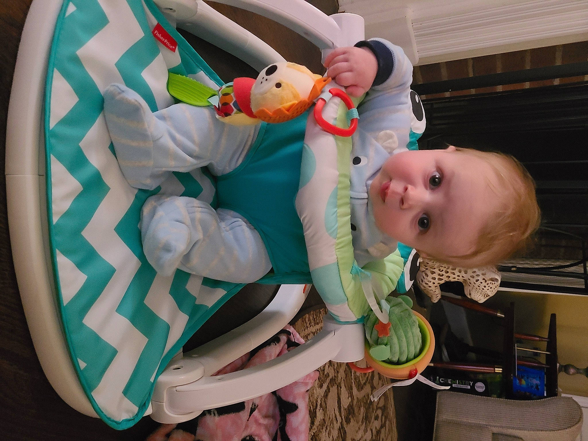 Randy joined the competition — help win amazing prizes! baby, baby_products, baby_safety, baby_toddler_clothing, baby_toys, child, comfort, event, fictional_character, fun, happy, mouth, person, plastic, play, room, sitting, surprise, toddler, toy