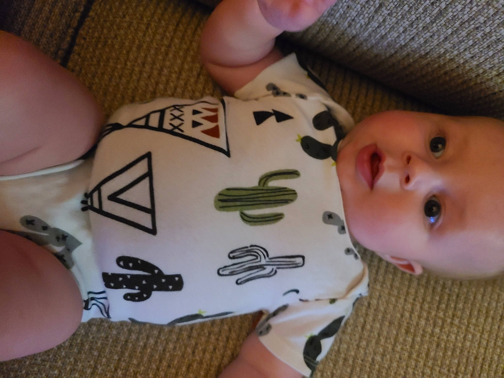 Randy joined the competition — help win amazing prizes! art, baby, baby_products, baby_toddler_clothing, carmine, cheek, chest, eyelash, fashion_accessory, finger, font, hand, nail, pattern, person, surprise, symbol, temporary_tattoo, thumb, toddler