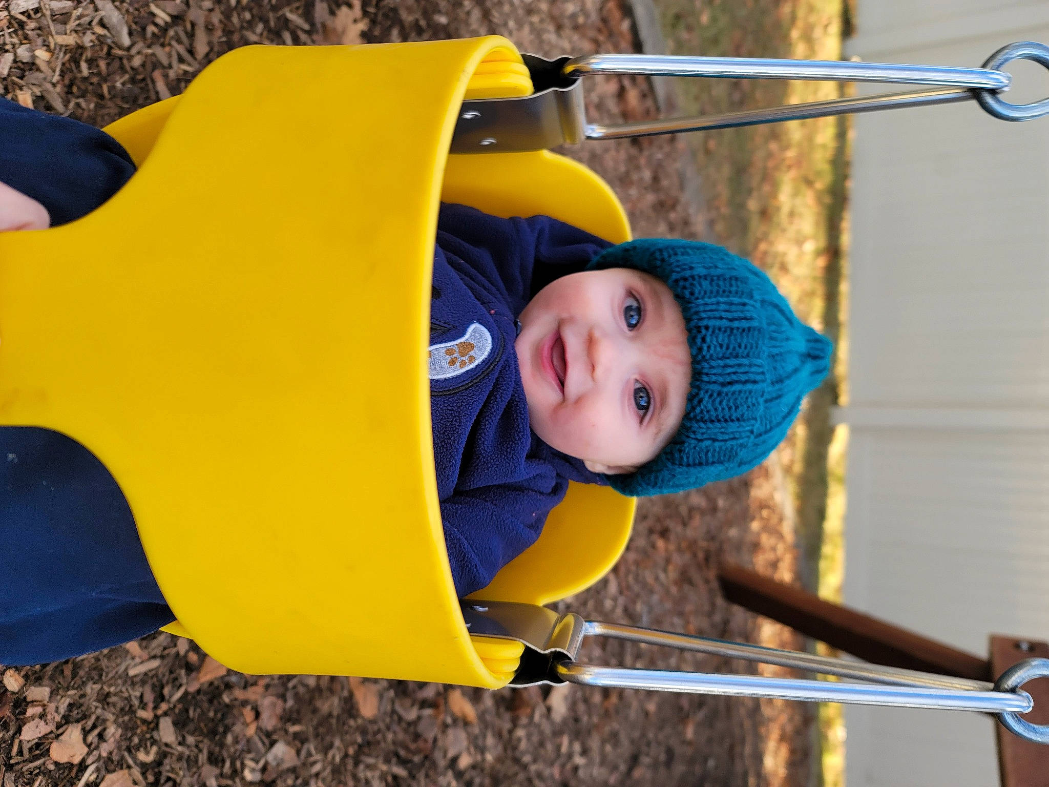 Aries joined the competition — help win amazing prizes! baby, baby_toddler_clothing, child, city, electric_blue, fun, grass, hat, headgear, headwear, human_settlement, leisure, outdoor_play_equipment, outerwear, person, play, playground, public_space, recreation, smile
