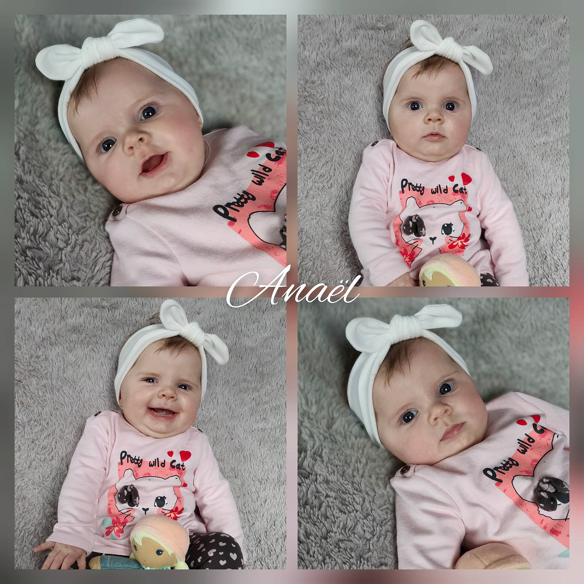 Anaël a rejoint le concours — aidez-le/la à gagner de superbes lots ! baby_toddler_clothing, cheek, chin, clothing, eye, eyebrow, eyelash, face, facial_expression, head, human, joy, lip, neck, nose, organ, outerwear, person, photograph, product