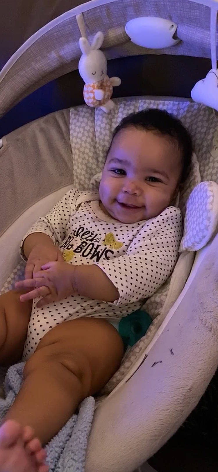 Bayleigh joined the competition — help win amazing prizes! baby, baby_products, birth, child, joy, leg, person, product, thigh, toddler