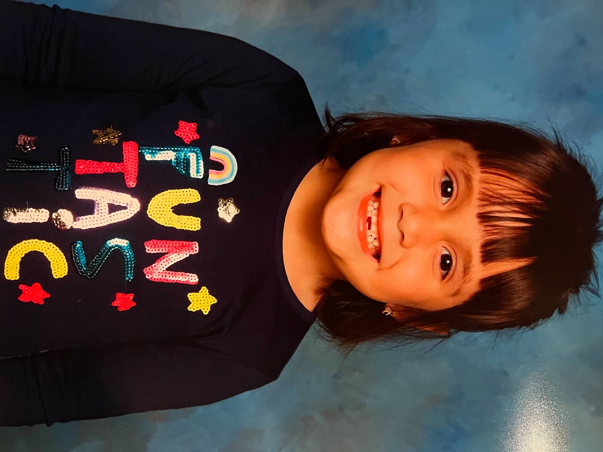 Dyana joined the competition — help win amazing prizes! black_hair, cheek, child, chin, cloud, cool, electric_blue, eye, flash_photography, fun, happy, joy, lip, nose, person, portrait_photography, sky, sleeve, smile, t_shirt