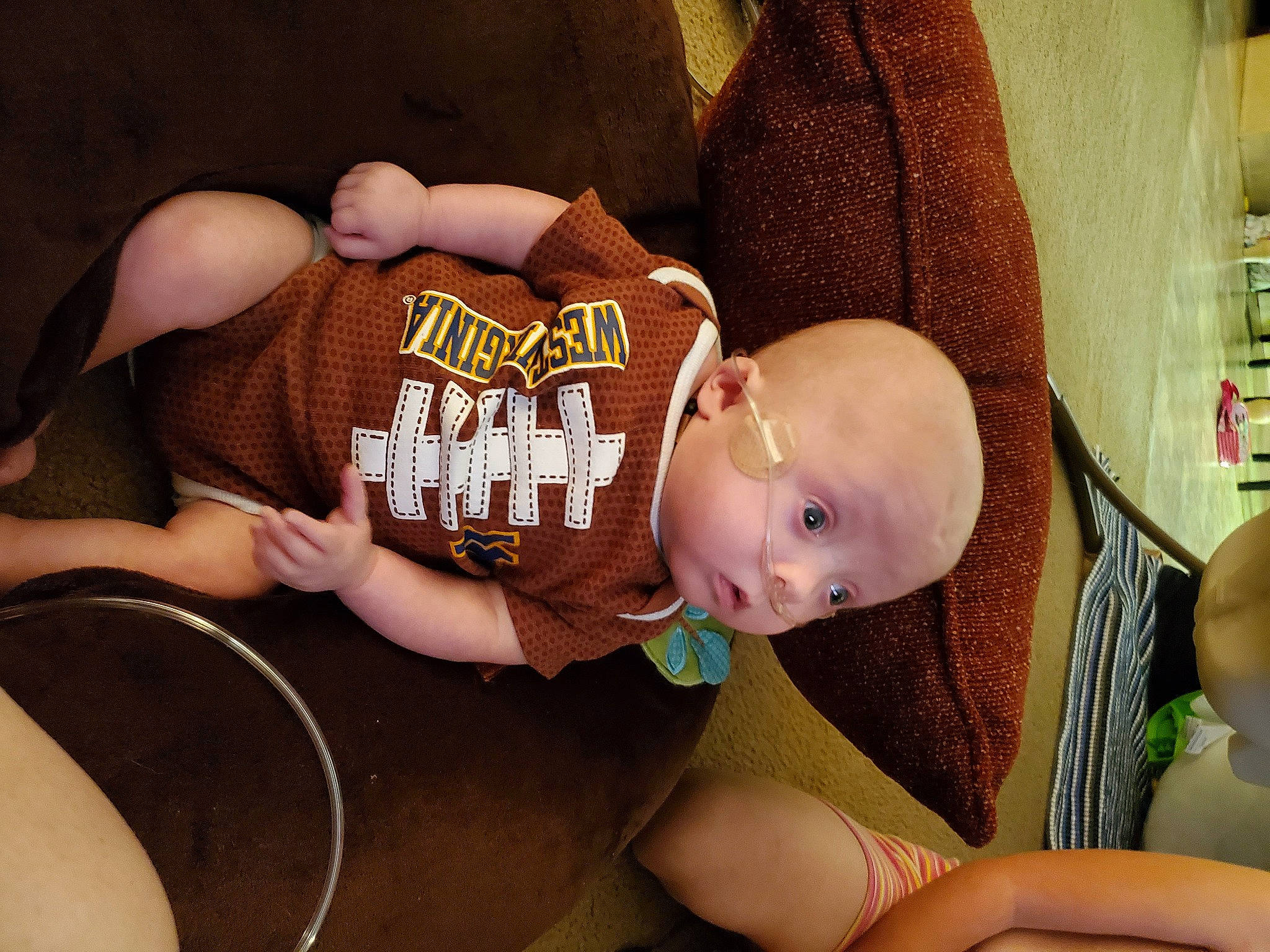 Douglas Eli joined the competition — help win amazing prizes! baby, child, ear, hand, person, product