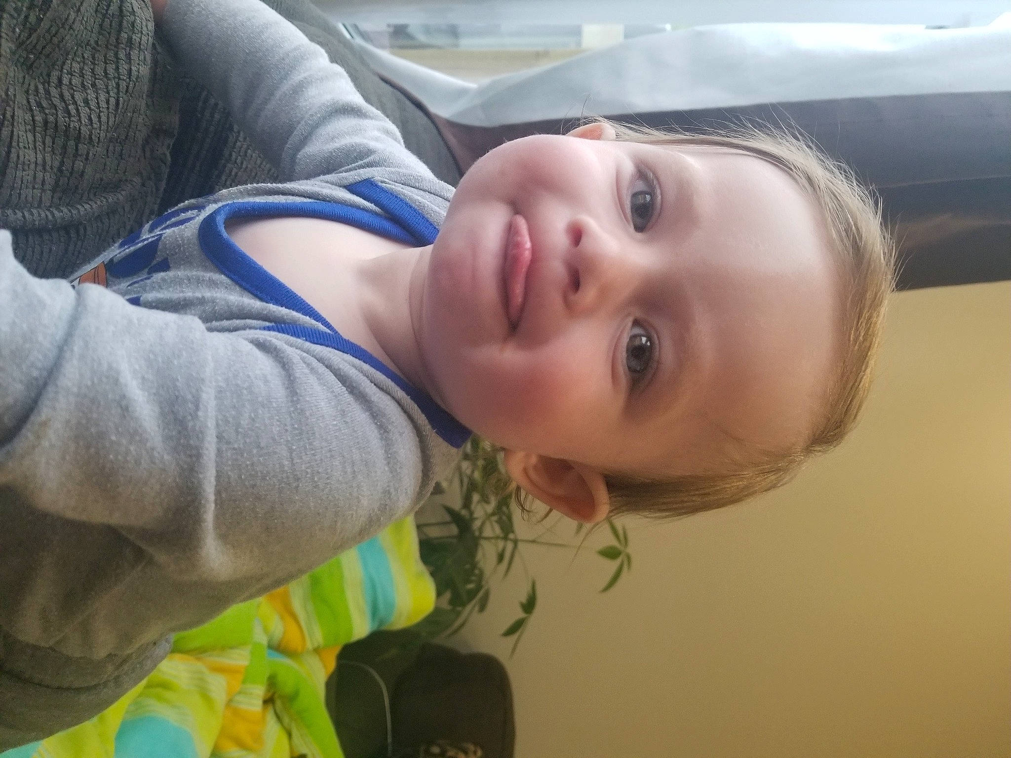 Noa joined the competition — help win amazing prizes! cheek, child, comfort, eyelash, flash_photography, fun, grass, happy, jaw, joy, leisure, lip, mouth, nose, person, skin, sky, smile, t_shirt, toddler