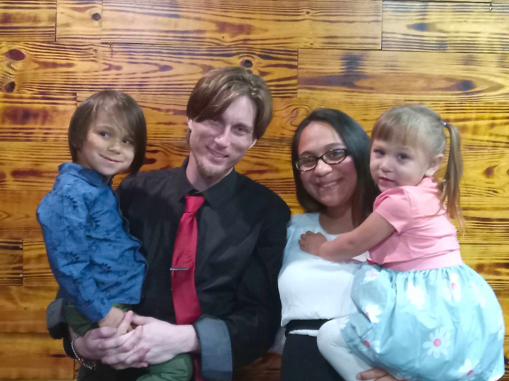 Estella joined the competition — help win amazing prizes! event, eye, face, facial_expression, flash_photography, formal_wear, fun, glasses, happy, hardwood, head, iris, joy, leisure, person, skin, smile, social_group, standing, tie