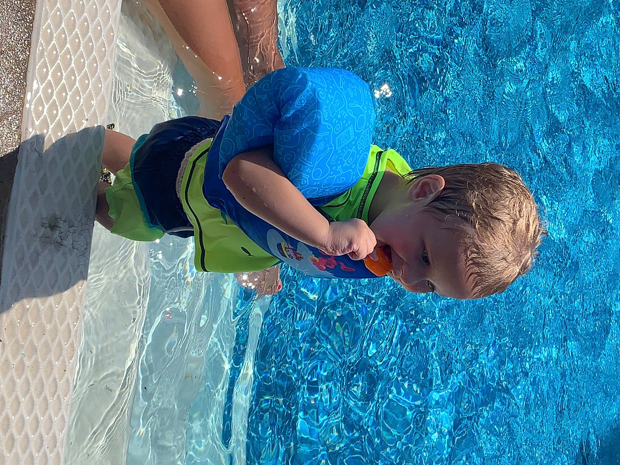 Braden joined the competition — help win amazing prizes! azure, blue, child, elbow, electric_blue, fun, happy, hat, human_body, human_leg, leisure, people_in_nature, people_on_beach, person, play, recreation, sand, summer, thigh, toddler