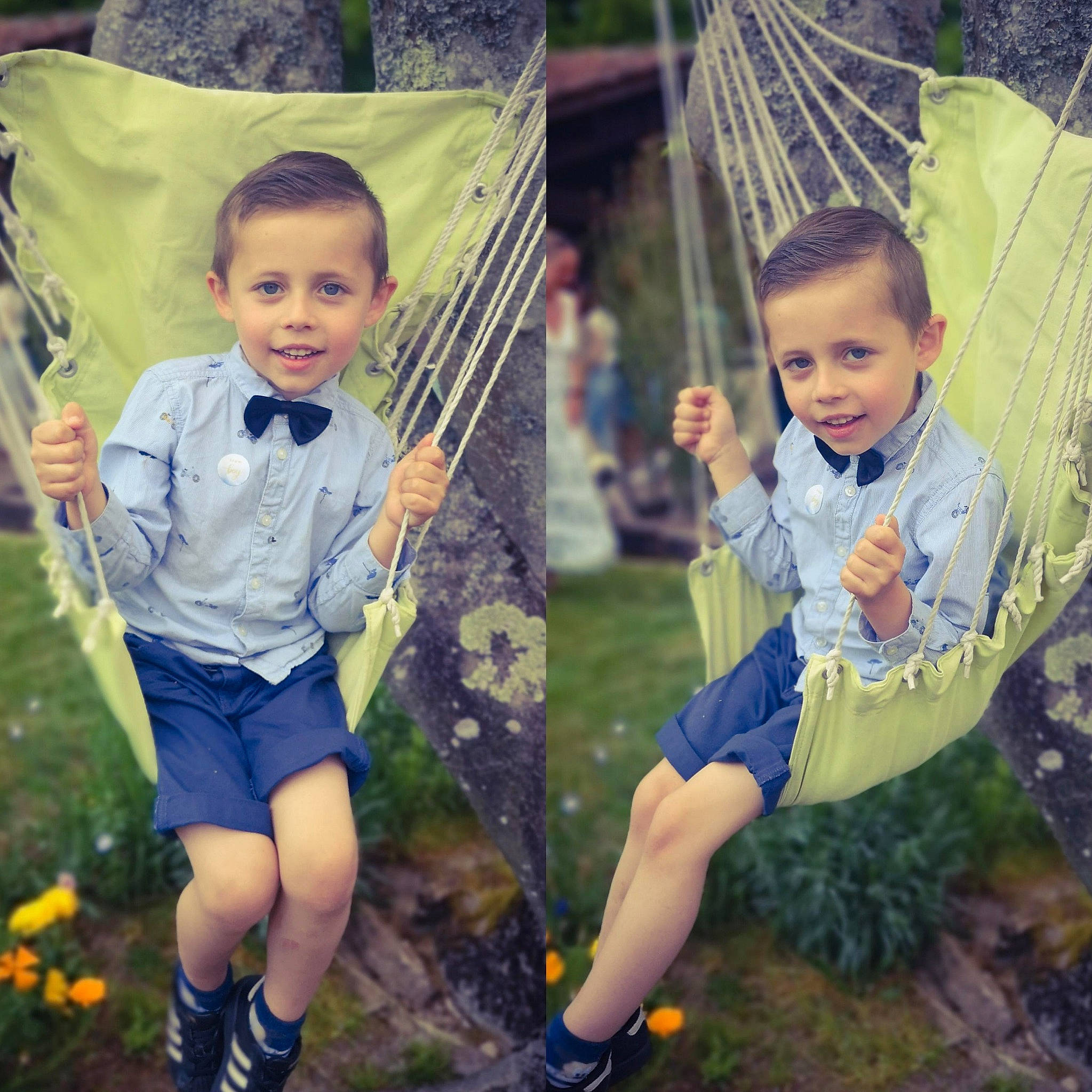 Erwan participe au concours pour gagner de l'argent avec cette photo : adaptation, baby_toddler_clothing, cool, face, facial_expression, fun, grass, happy, iris, joy, leaf, leg, leisure, morning, organ, people_in_nature, person, photograph, plant, product