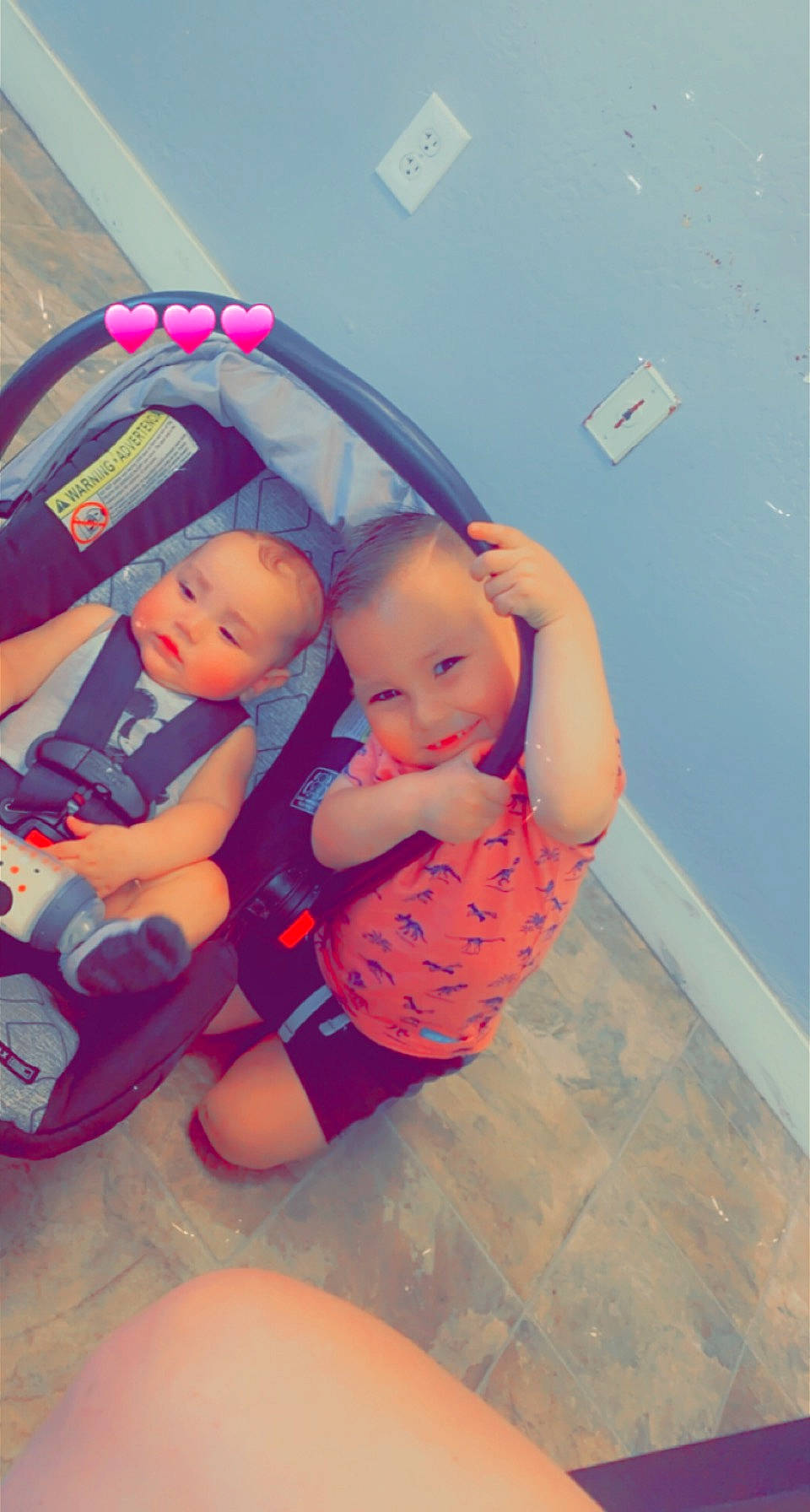 Alexx is registered to the contest to win money with this photo: abdomen, baby, baby_products, baby_toddler_clothing, child, flooring, foot, fun, happy, human_leg, leg, leisure, person, pink, sitting, skin, thigh, thumb, toddler, toy