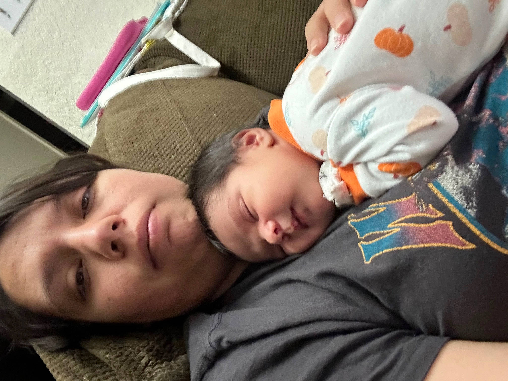 Diana is registered to the contest to win money with this photo: baby, baby_toddler_clothing, cheek, child, comfort, couch, fun, grass, happy, hat, nap, person, plant, room, sitting, skin, sleep, toddler, tree