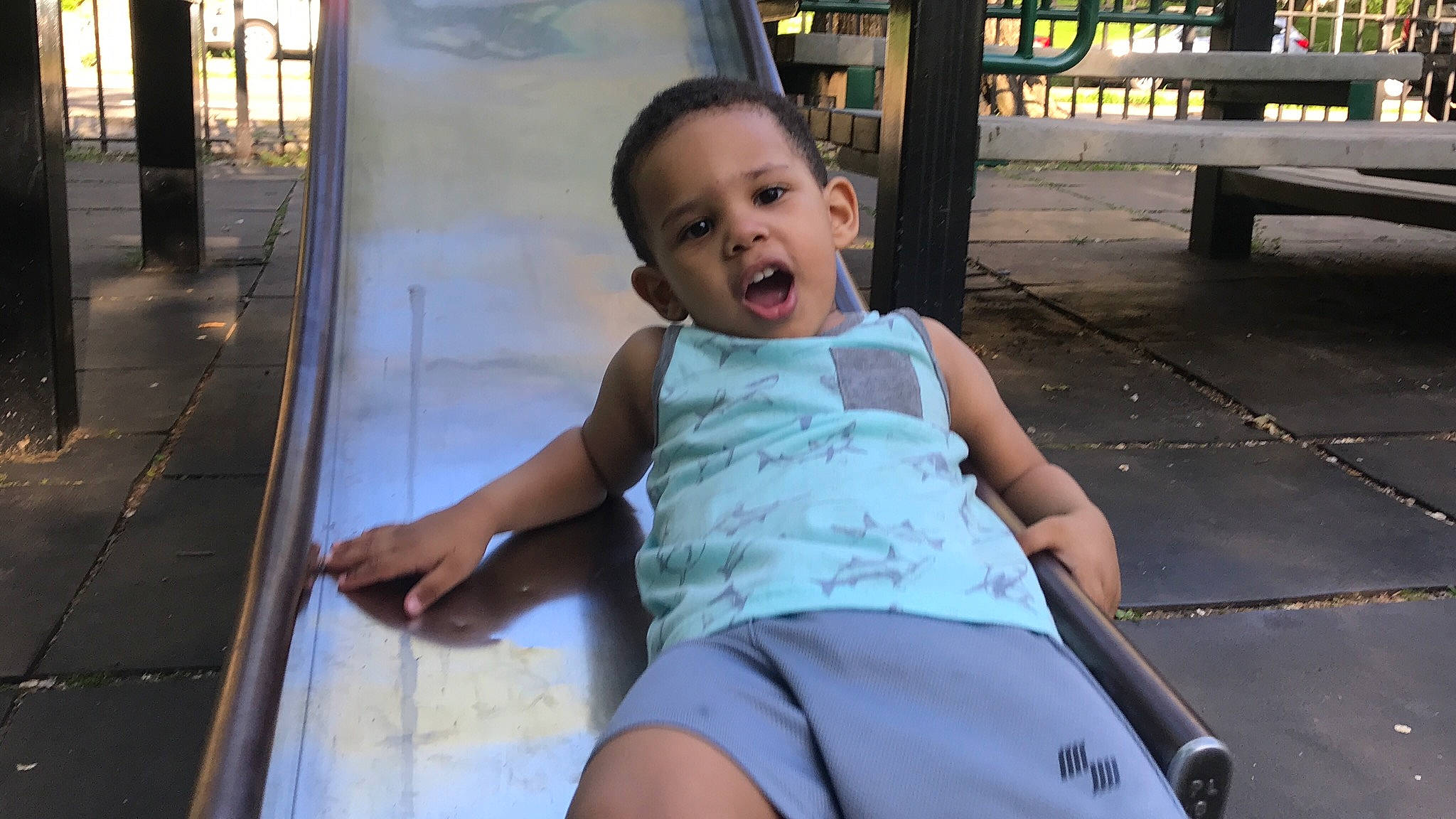 Abdiel joined the competition — help win amazing prizes! child, fun, leisure, person, sitting, smile, toddler, vacation