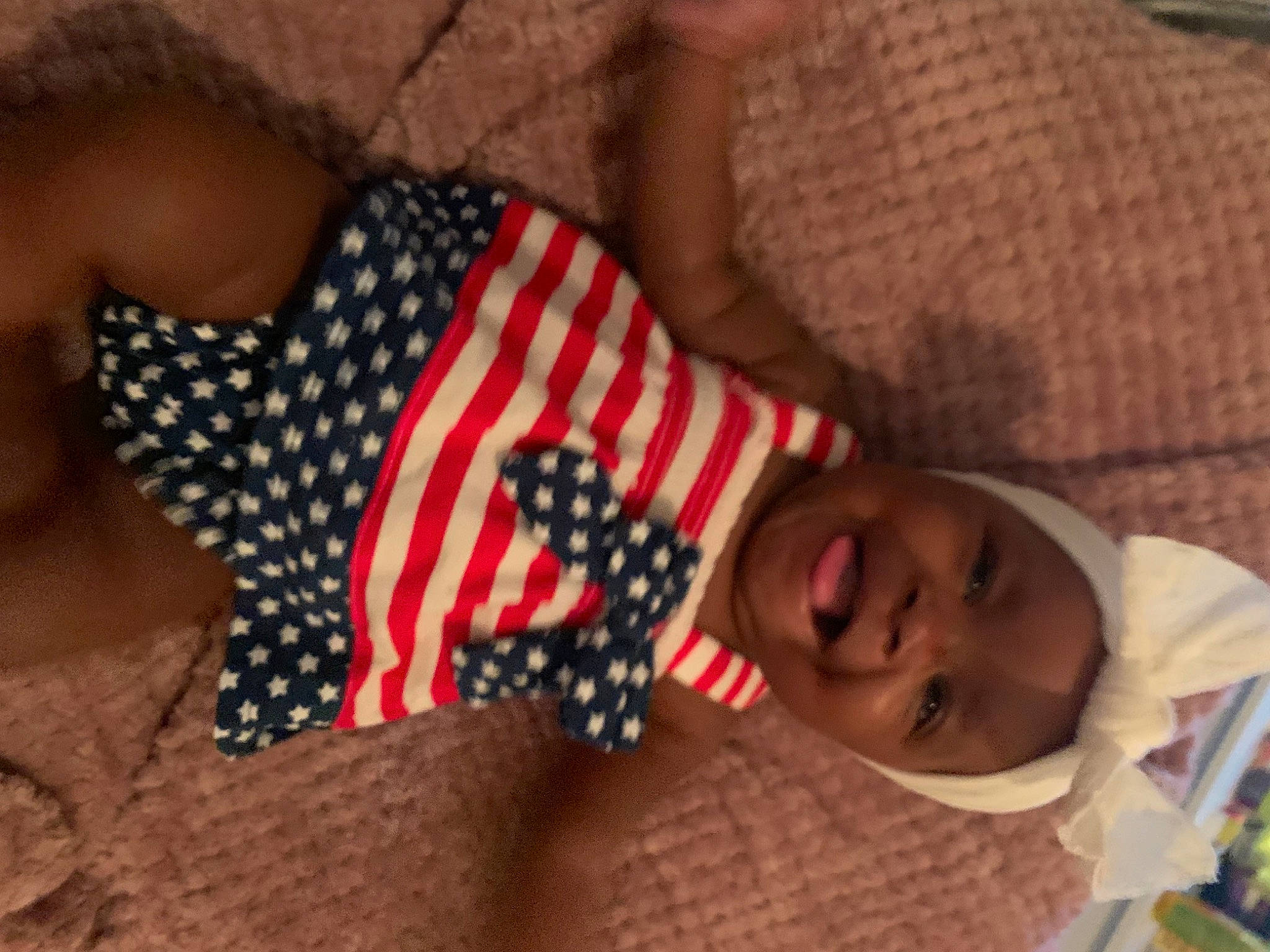 Kaiya is registered to the contest to win money with this photo: baby, baby_toddler_clothing, chest, child, comfort, finger, human_body, human_leg, linens, lingerie, neck, pattern, person, skin, swimwear, textile, thigh, toddler, trunk, vertebrate