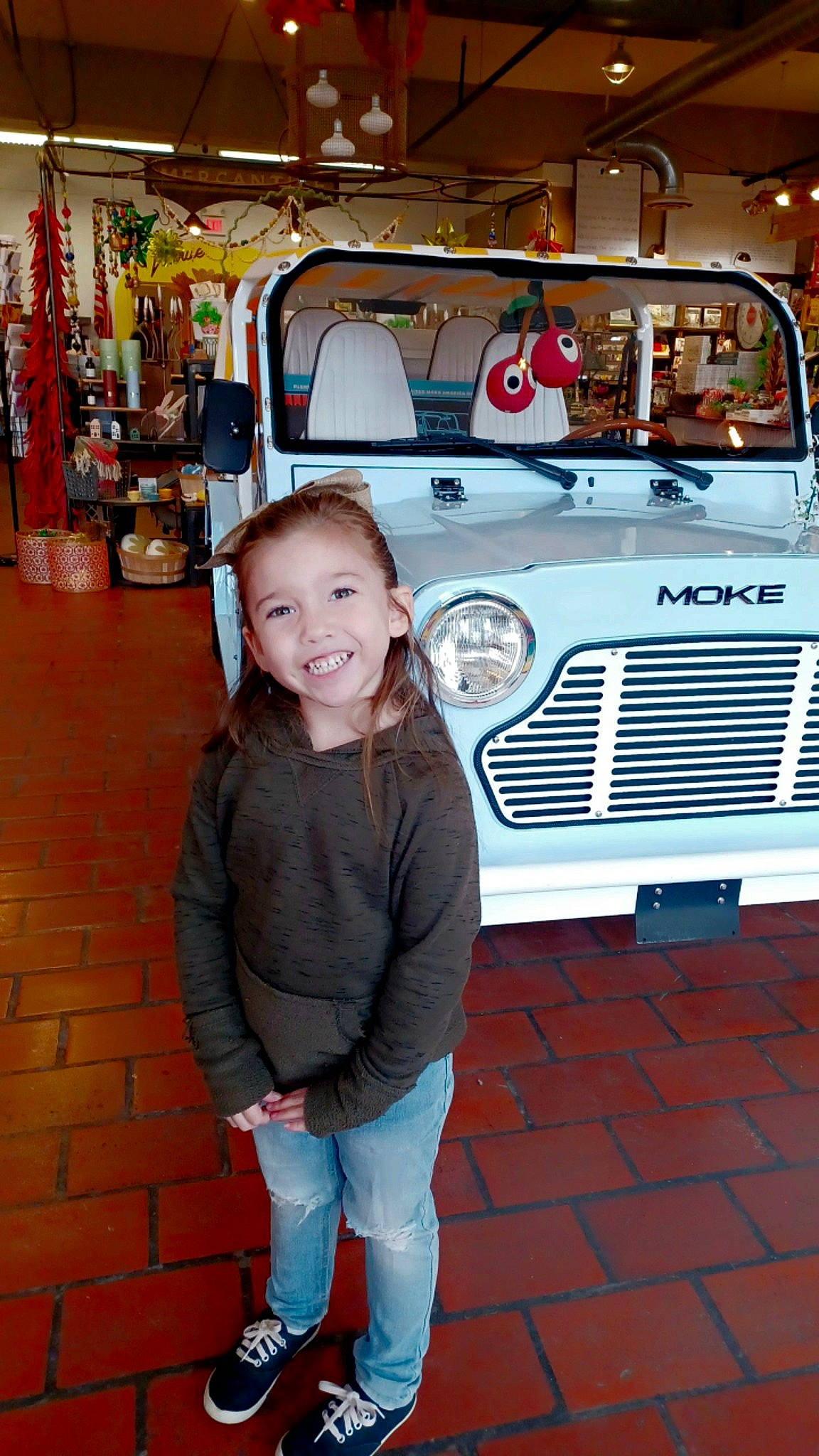 Penelope joined the competition — help win amazing prizes! auto_part, automotive_design, automotive_exterior, automotive_lighting, automotive_tire, automotive_wheel_system, bumper, commercial_vehicle, gas, grille, headlamp, hood, joy, motor_vehicle, person, smile, tire, travel, truck, vehicle