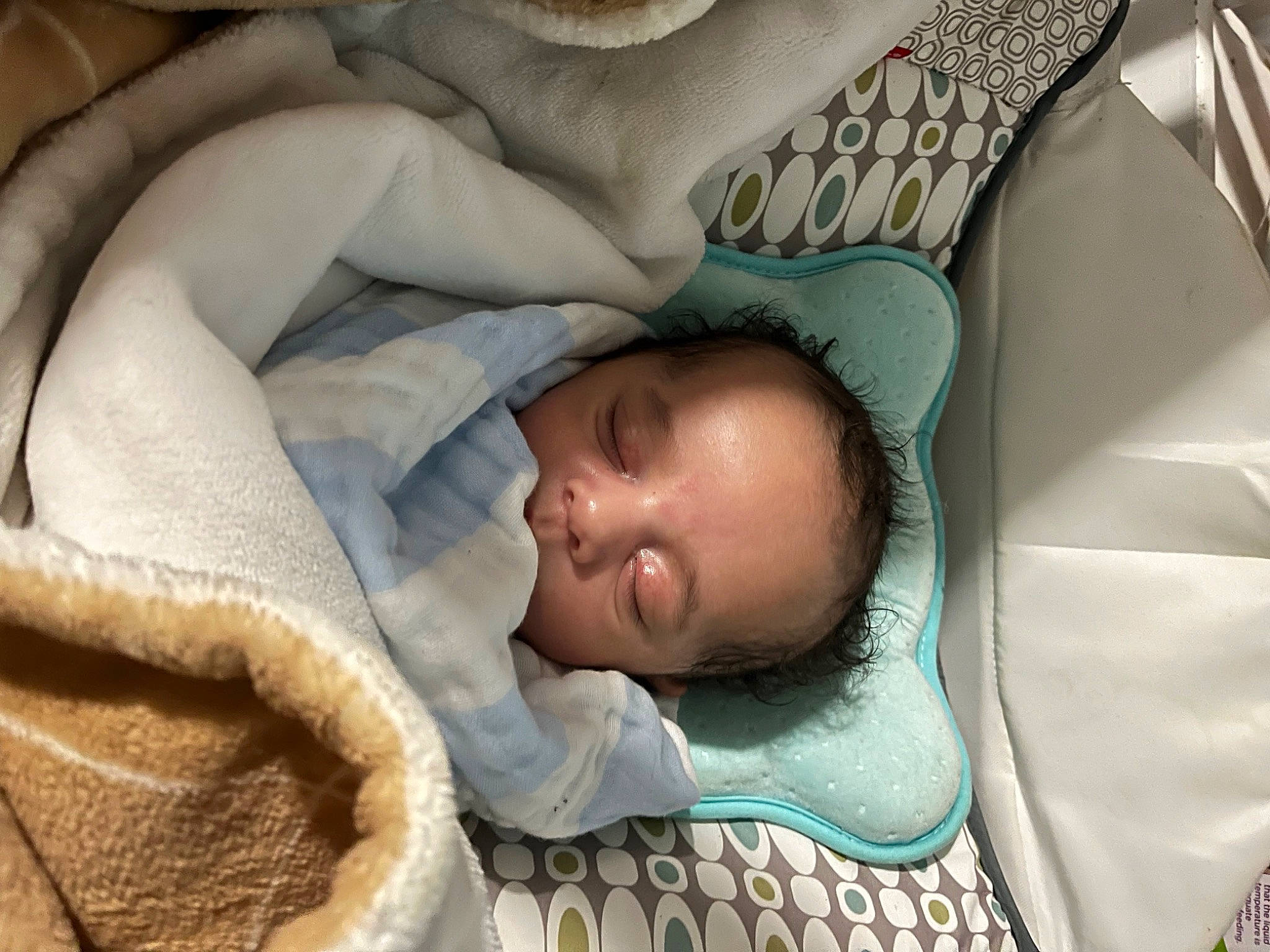 Xander joined the competition — help win amazing prizes! baby, baby_products, baby_sleeping, bedding, bedtime, cheek, child, comfort, eye, face, head, infant_bed, linens, mouth, nap, person, product, room, skin, textile