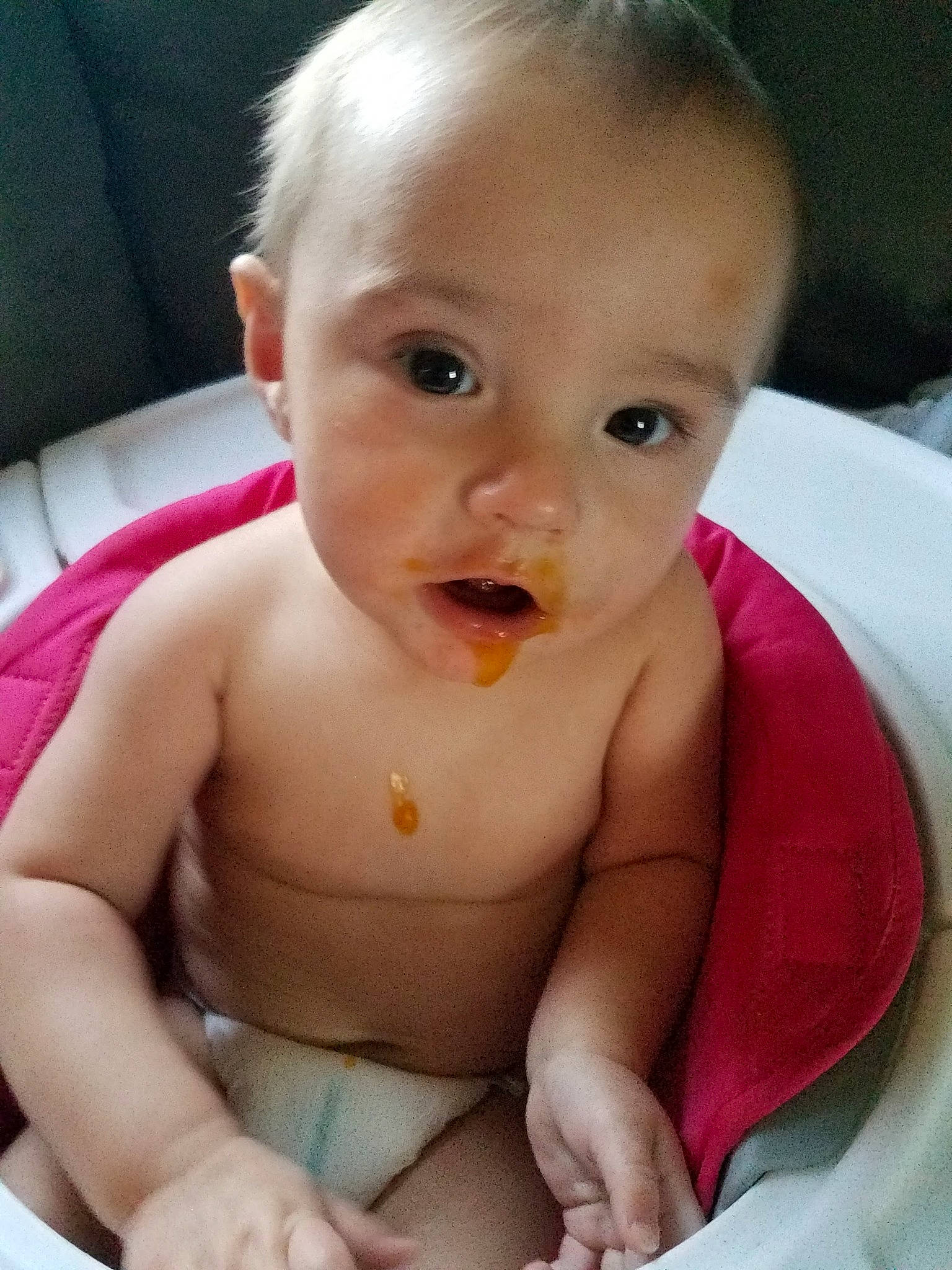 Brenton joined the competition — help win amazing prizes! baby, baby_making_funny_faces, baby_products, cheek, child, chin, eye, eyebrow, face, facial_expression, finger, forehead, head, lip, mouth, nose, person, skin, smile, toddler