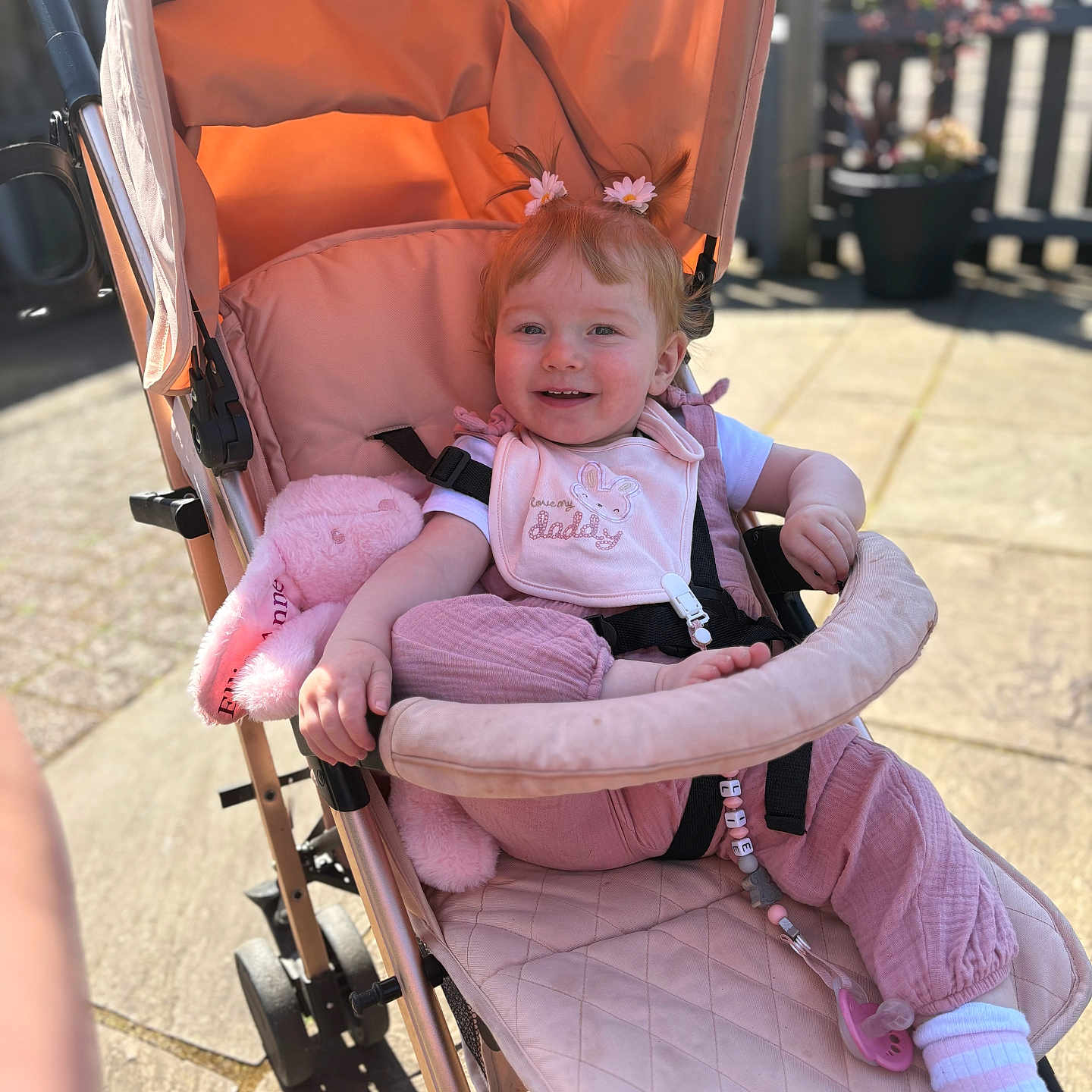 Ellie-Anne is registered to the contest to win money with this photo: baby, child, clothing, crib, face, female, furniture, girl, hat, head, hosiery, infantbed, machine, person, photography, portrait, sock, stroller, toy, wheel