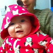 Evie-Mae is registered to the contest to win money with this photo: