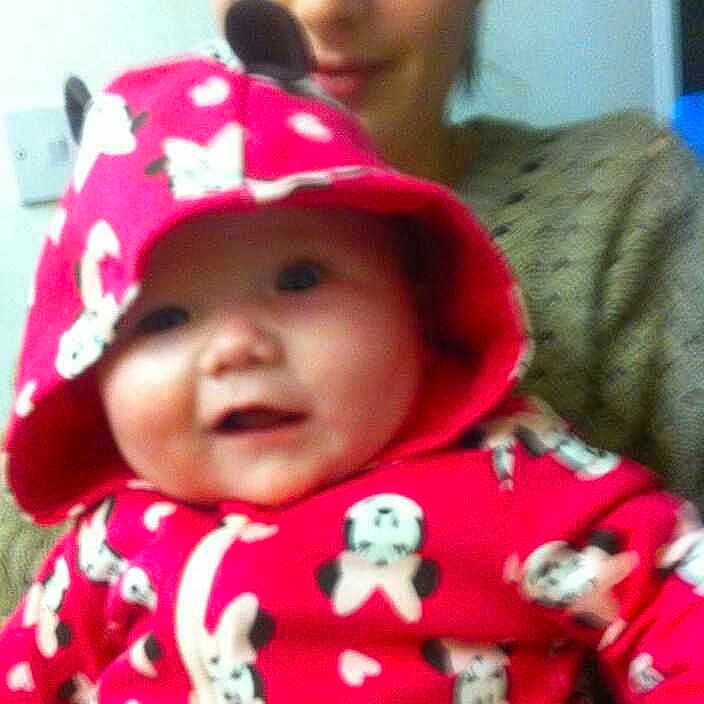 Evie-Mae is registered to the contest to win money with this photo: