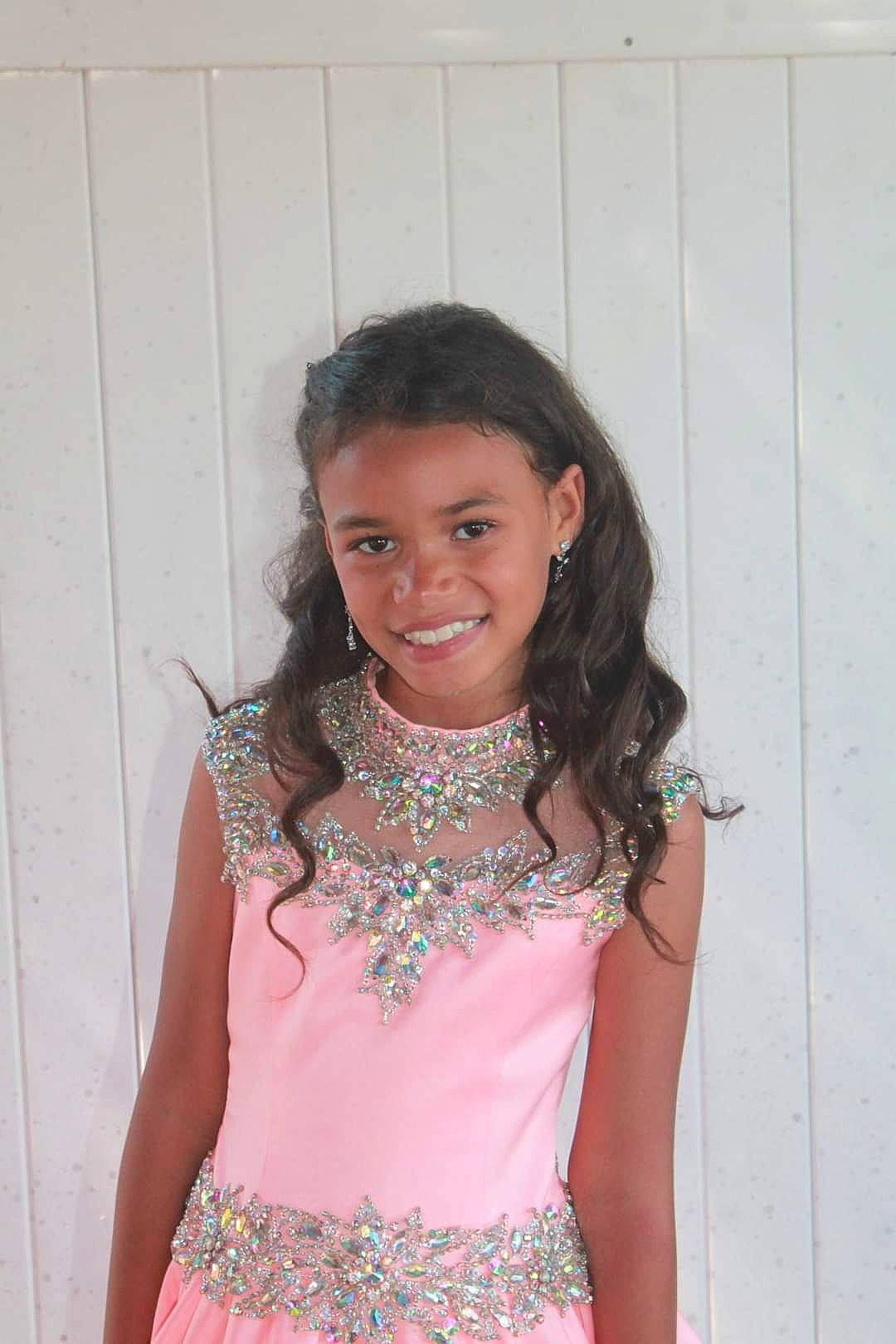 Adaliah joined the competition — help win amazing prizes! abdomen, brown_hair, clothing, day_dress, embellishment, event, fashion_design, happy, iris, jewellery, joy, long_hair, magenta, neck, necklace, pattern, person, pink, sleeve, smile