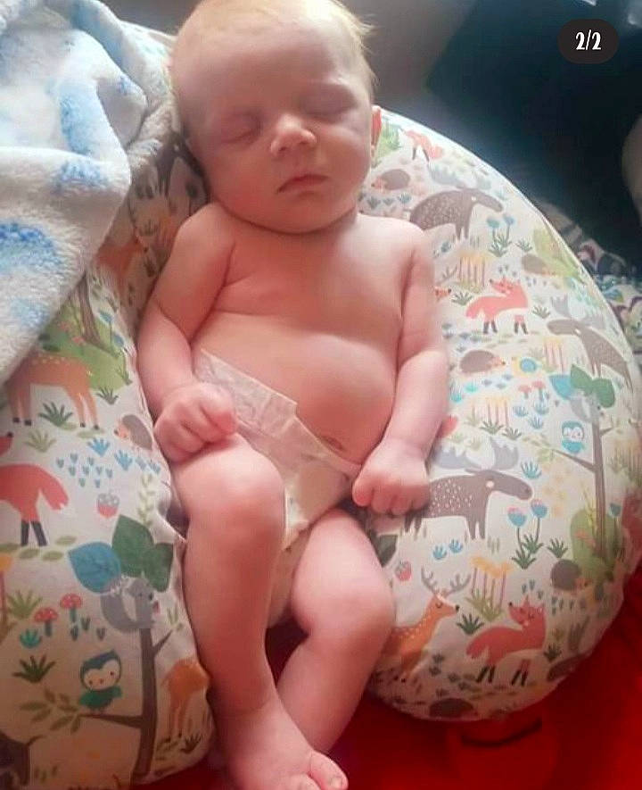 Zaine joined the competition — help win amazing prizes! arm, baby, baby_toddler_clothing, chest, comfort, diaper, head, human_body, knee, leg, mouth, muscle, neck, person, pink, skin, stomach, thigh, thumb, toddler