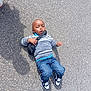 Assaf a rejoint le concours — aidez-le/la à gagner de superbes lots ! child, boy, asphalt, street, clothing, sweater, jeans, sneakers, bag, shadow, footwear, casual, outdoor, laying_down, young, curious, small_bag, daylight, urban, expression
