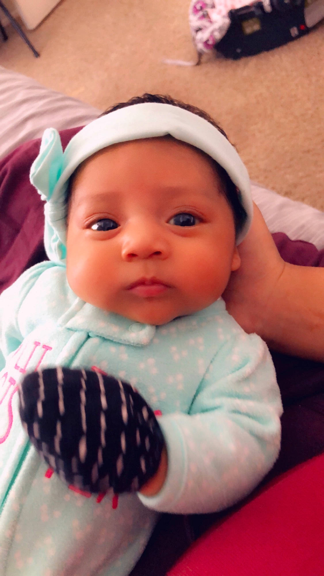 Jaquelín is registered to the contest to win money with this photo: