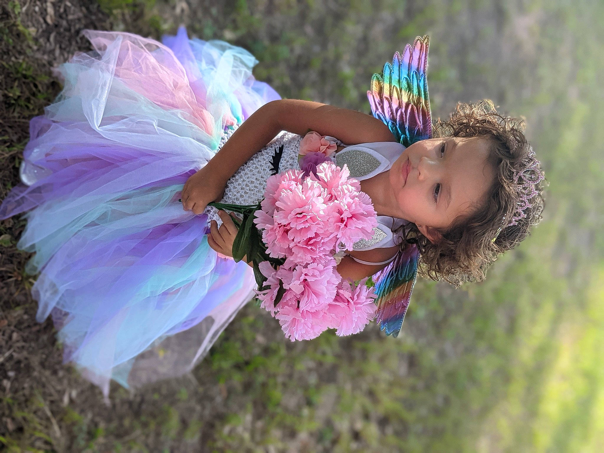 Natalya joined the competition — help win amazing prizes! bridal_accessory, child, dress, event, fashion_accessory, feather, flag, flower, fun, grass, hair_accessory, happy, headpiece, magenta, people_in_nature, person, petal, pink, plant, spring