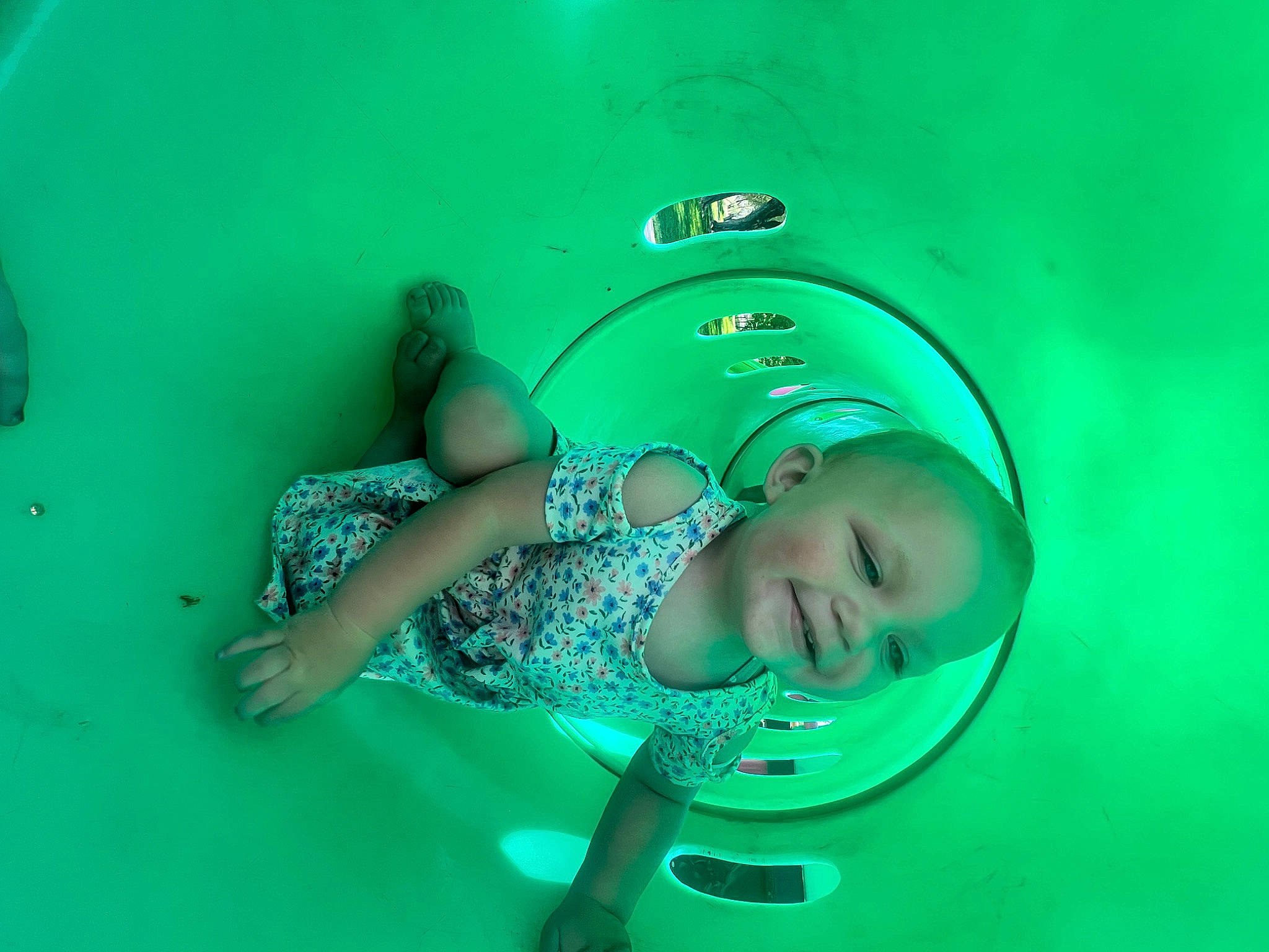 Madison joined the competition — help win amazing prizes! bathing, child, circle, elbow, electric_blue, fun, grass, green, happy, hat, joy, leisure, person, personal_protective_equipment, recreation, sleeve, smile, thigh, toddler, water
