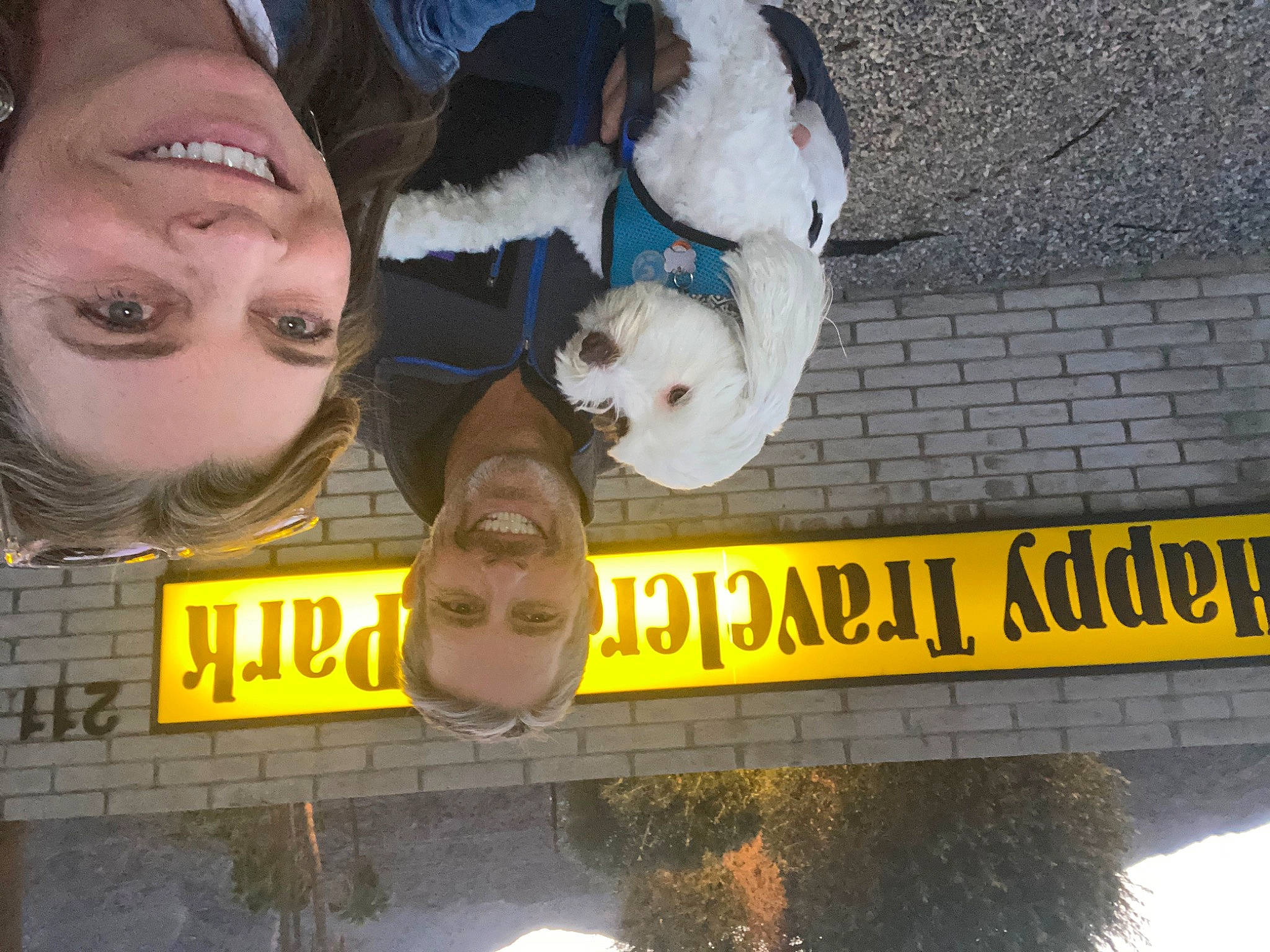 Patch is registered to the contest to win money with this photo: beard, carnivore, companion_dog, dog_breed, eyewear, fawn, font, fun, fur, guinea_pig, happy, moustache, photo_caption, road_surface, selfie, sidewalk, smile, snapshot, stuffed_toy, toy