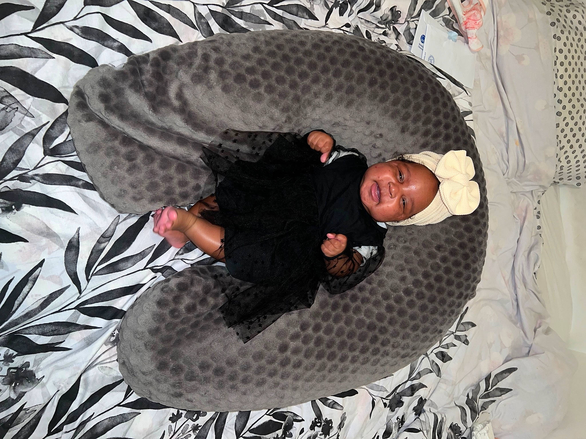 Skylar a rejoint le concours — aidez-le/la à gagner de superbes lots ! circle, comfort, font, fun, fur, linens, pattern, person, room, sitting, smile