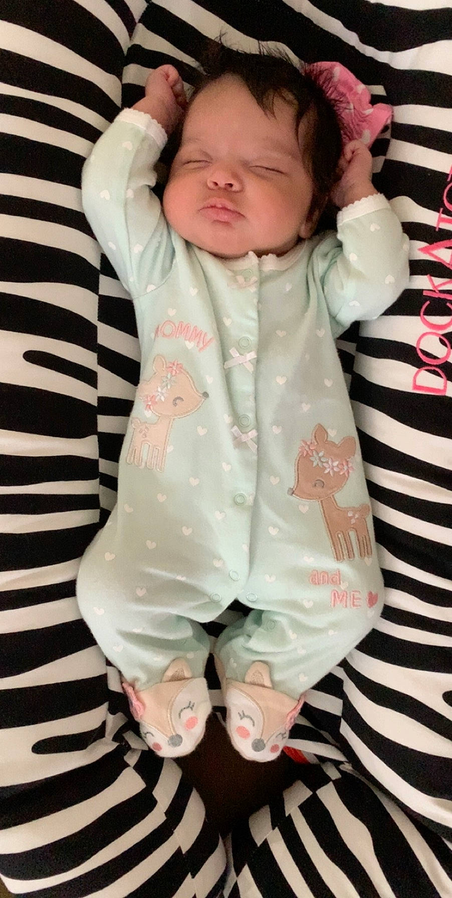 Aminah joined the competition — help win amazing prizes! baby, baby_toddler_clothing, cheek, child, cool, outerwear, person, pink, product, toddler