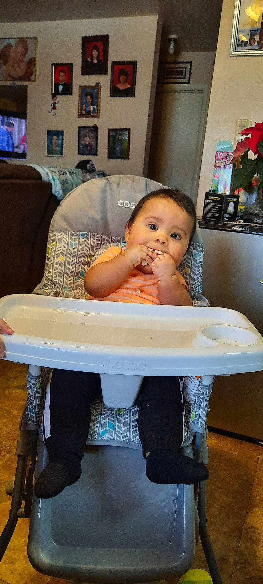 Jesiah joined the competition — help win amazing prizes! baby, beauty, blurred, child, comfort, flooring, fun, hairstyle, happy, leisure, person, picture_frame, play, room, sitting, t_shirt, table, television, toddler, under_exposed