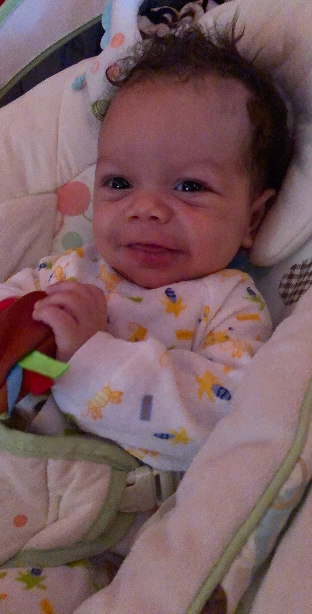 Lyle is registered to the contest to win money with this photo: baby, baby_products, cheek, child, eye, face, head, iris, lip, mouth, nose, person, skin, smile, toddler