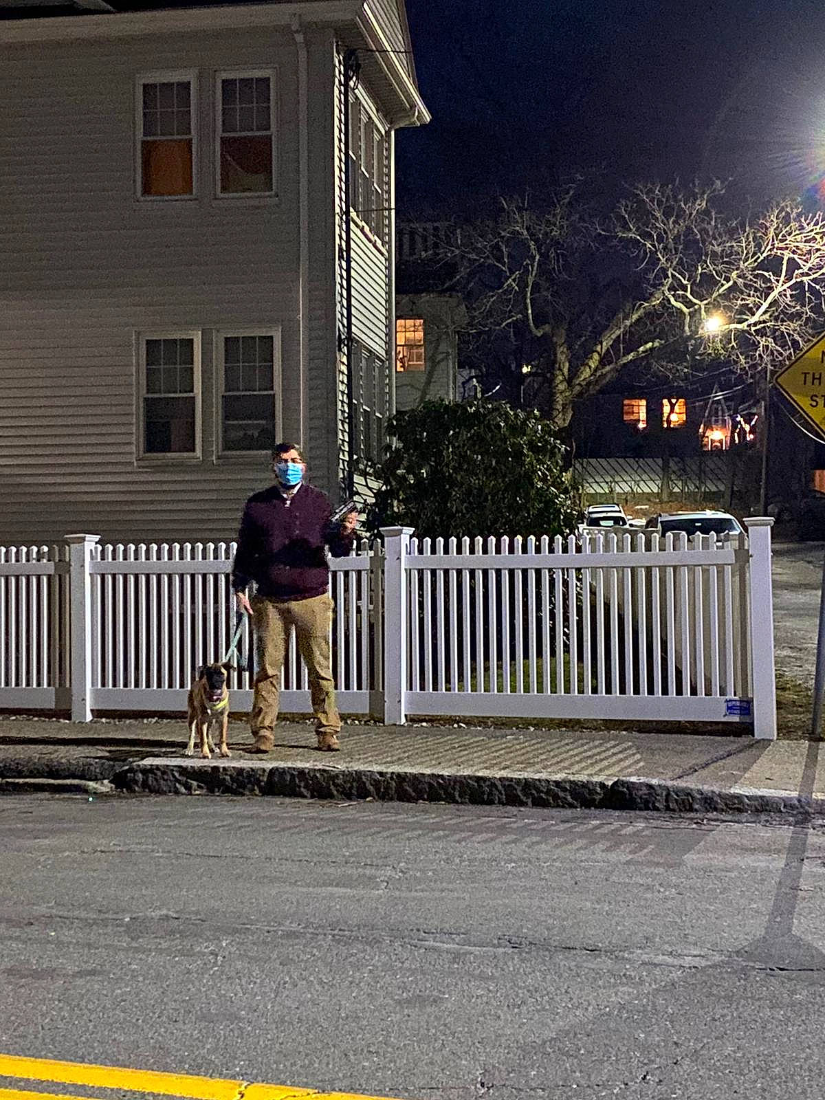 Cece joined the competition — help win amazing prizes! cottage, fence, home, home_fencing, house, midnight, outdoor_structure, pedestrian, picket_fence, porch, property, residential_area, sash_window, security_lighting, sidewalk, siding, street_furniture, walking, window