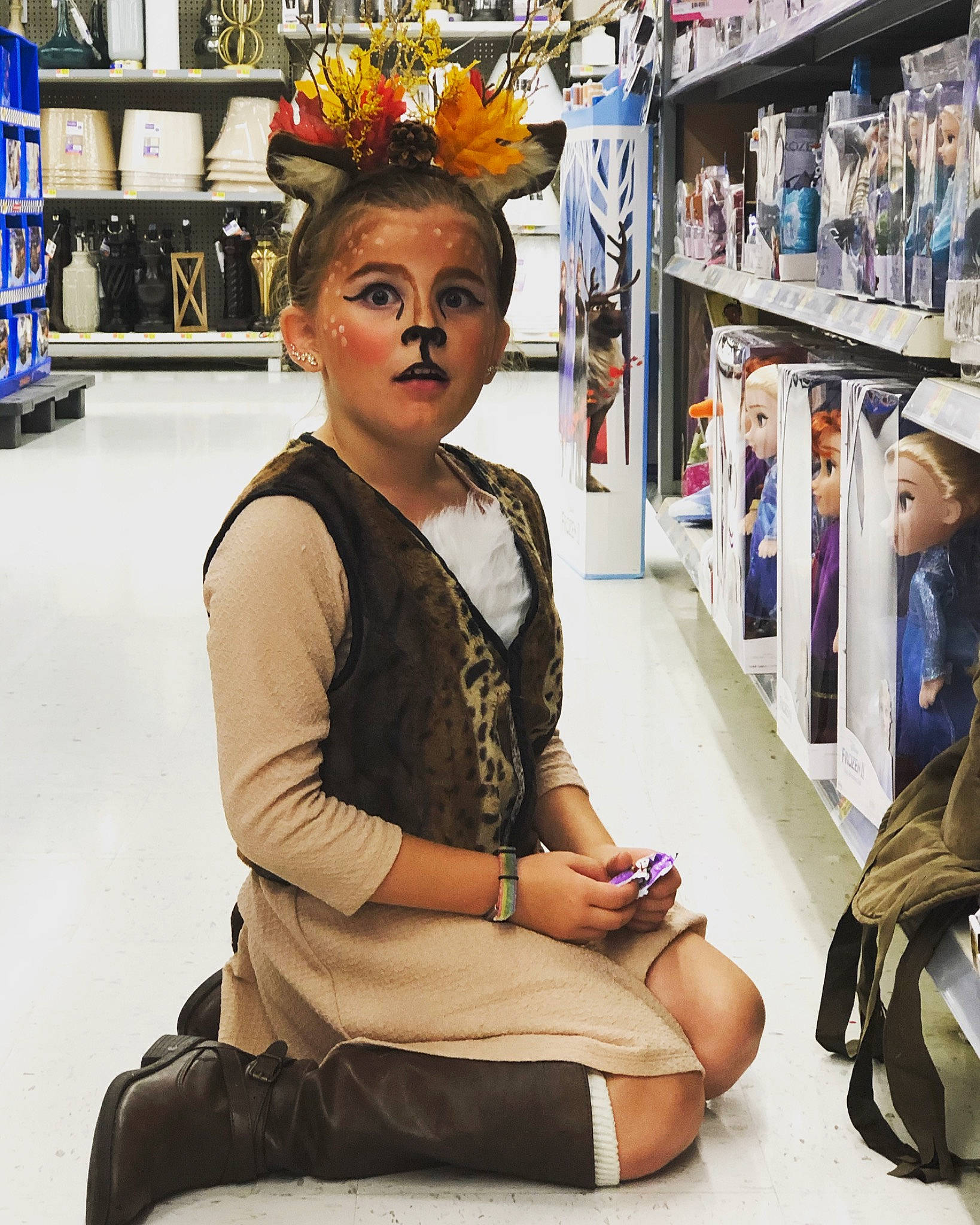 Kenley joined the competition — help win amazing prizes! art, ear, fashion_accessory, fashion_design, fawn, footwear, furniture, person, retail, shoe, sitting, style, visual_arts