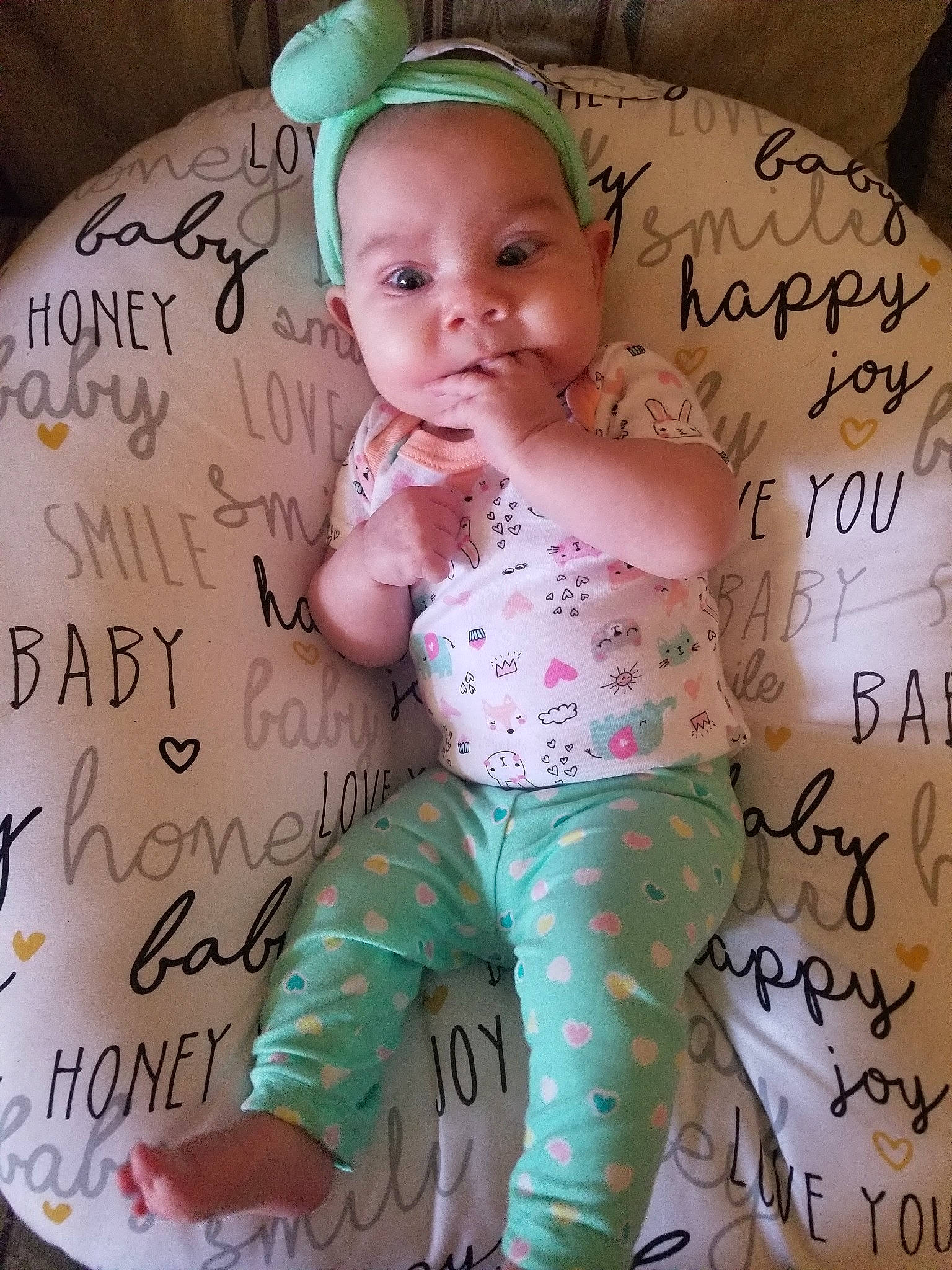 Novalie joined the competition — help win amazing prizes! adaptation, arm, baby, baby_products, baby_toddler_clothing, cheek, child, hand, happy, pattern, person, pink, plant, play, product, skin, sleeve, toddler