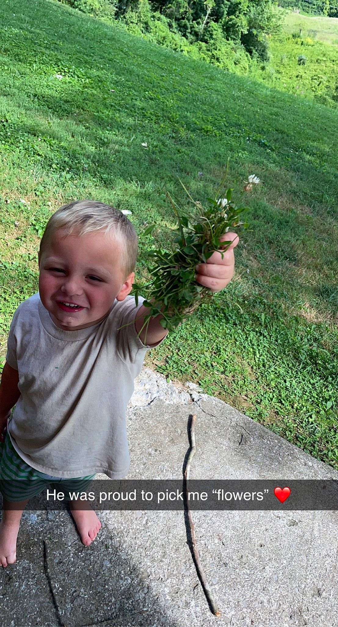Easton is registered to the contest to win money with this photo: adaptation, baby_toddler_clothing, botany, finger, fun, grass, grass_family, groundcover, happy, joy, mammal, people_in_nature, person, photograph, plant, smile, snapshot, soil, summer, thumb