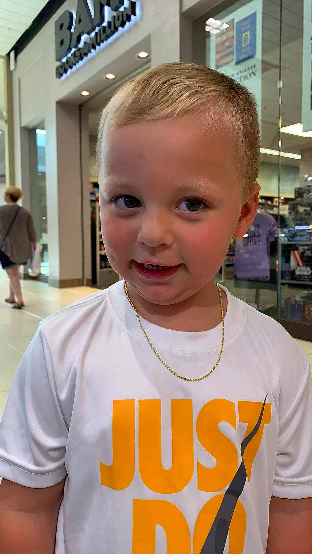 Easton joined the competition — help win amazing prizes! cheek, chin, eyebrow, eyelash, facial_expression, forehead, hair, hairstyle, happy, head, jaw, joint, joy, neck, nose, person, photograph, shoulder, skin, sleeve