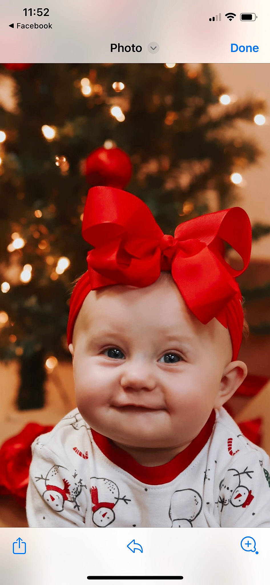 Emery joined the competition — help win amazing prizes! baby, baby_toddler_clothing, carmine, christmas_tree, costume_hat, event, eye, fashion_accessory, fun, happy, holiday, light, lip, person, portrait_photography, red, sleeve, smile, toddler, tradition