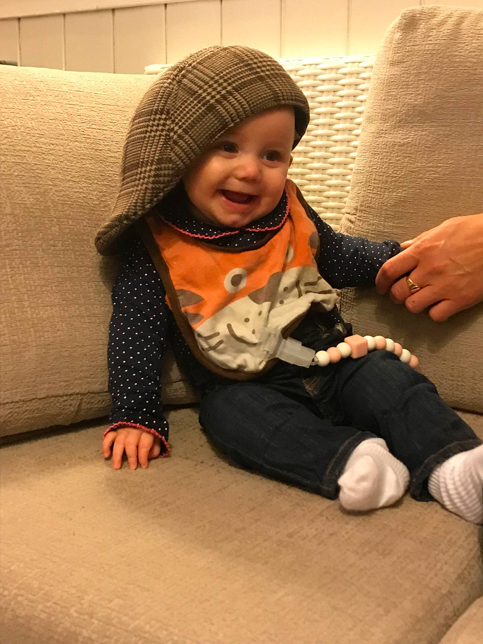 Zélyna a rejoint le concours — aidez-le/la à gagner de superbes lots ! baby, child, headgear, joy, person, toddler