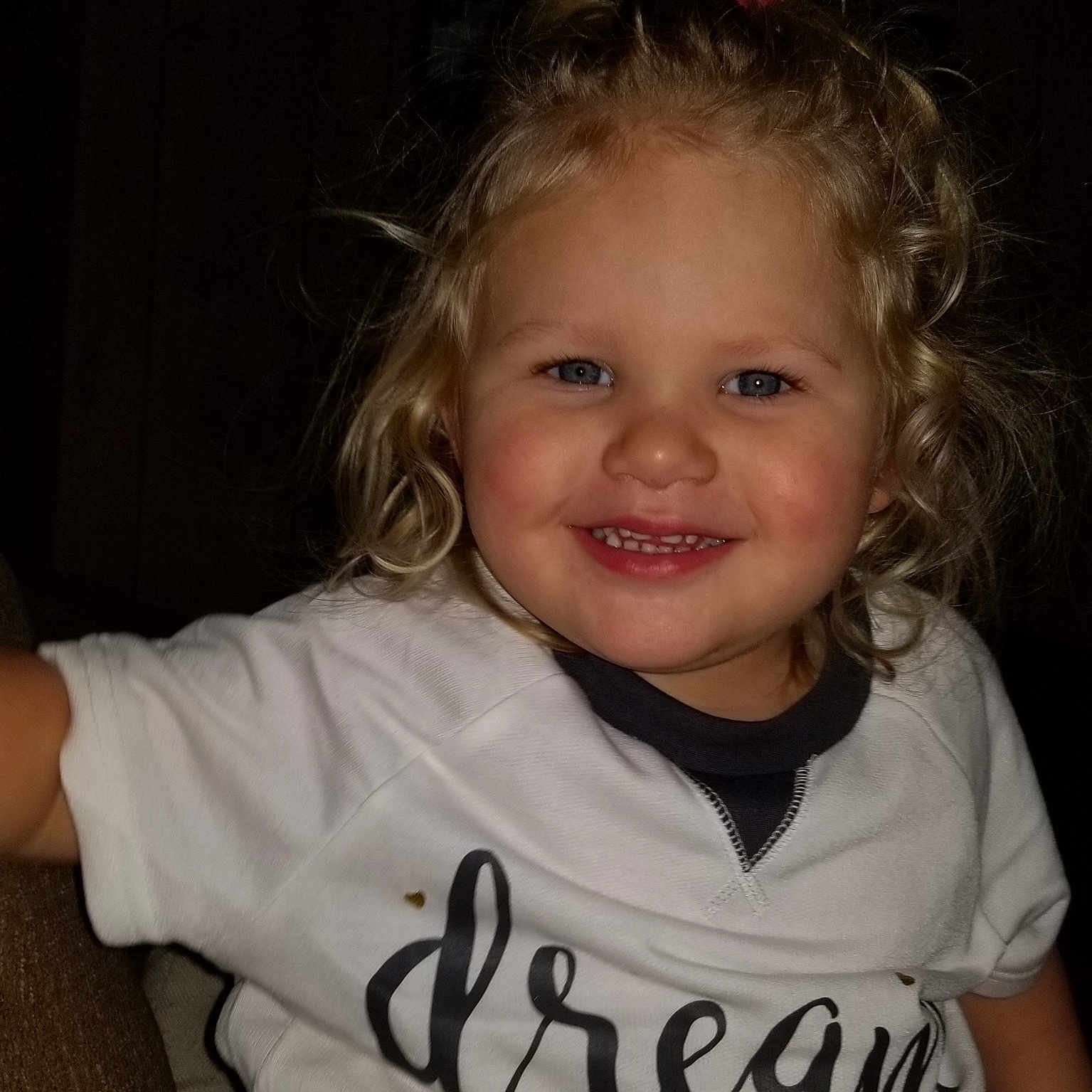 Brynnlee joined the competition — help win amazing prizes! cheek, child, day, ear, facial_expression, fun, girl, hair, hairstyle, human_hair_color, iris, joy, person, product, skin, smile, toddler